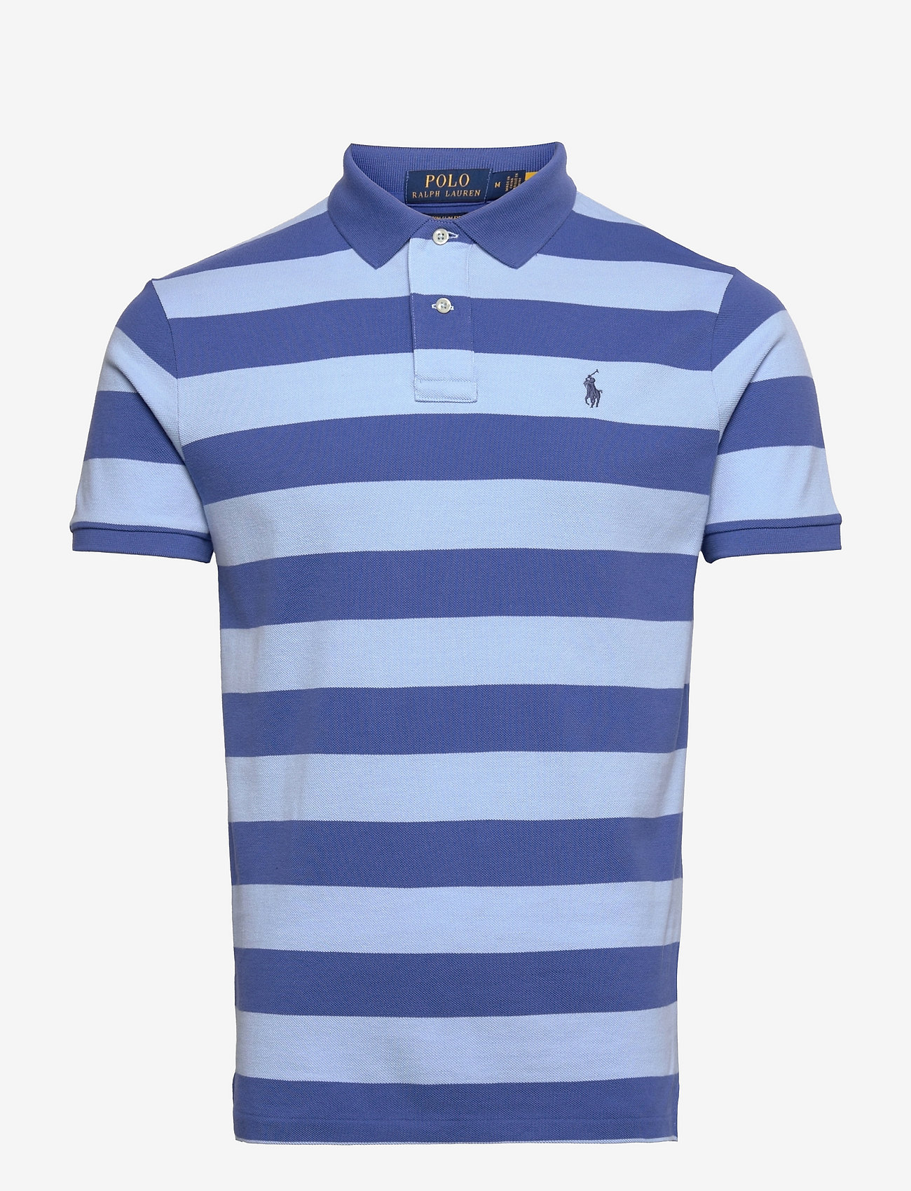 polo ralph lauren stripe mesh polo shirt