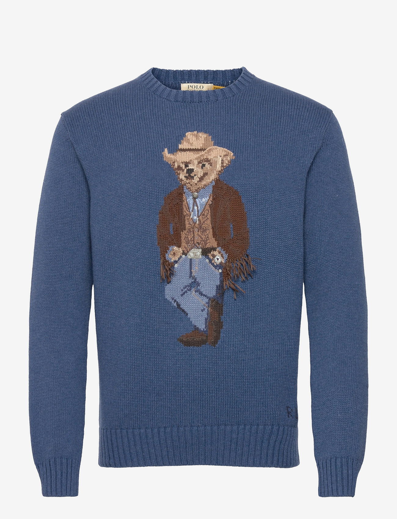 polo bear cotton sweater