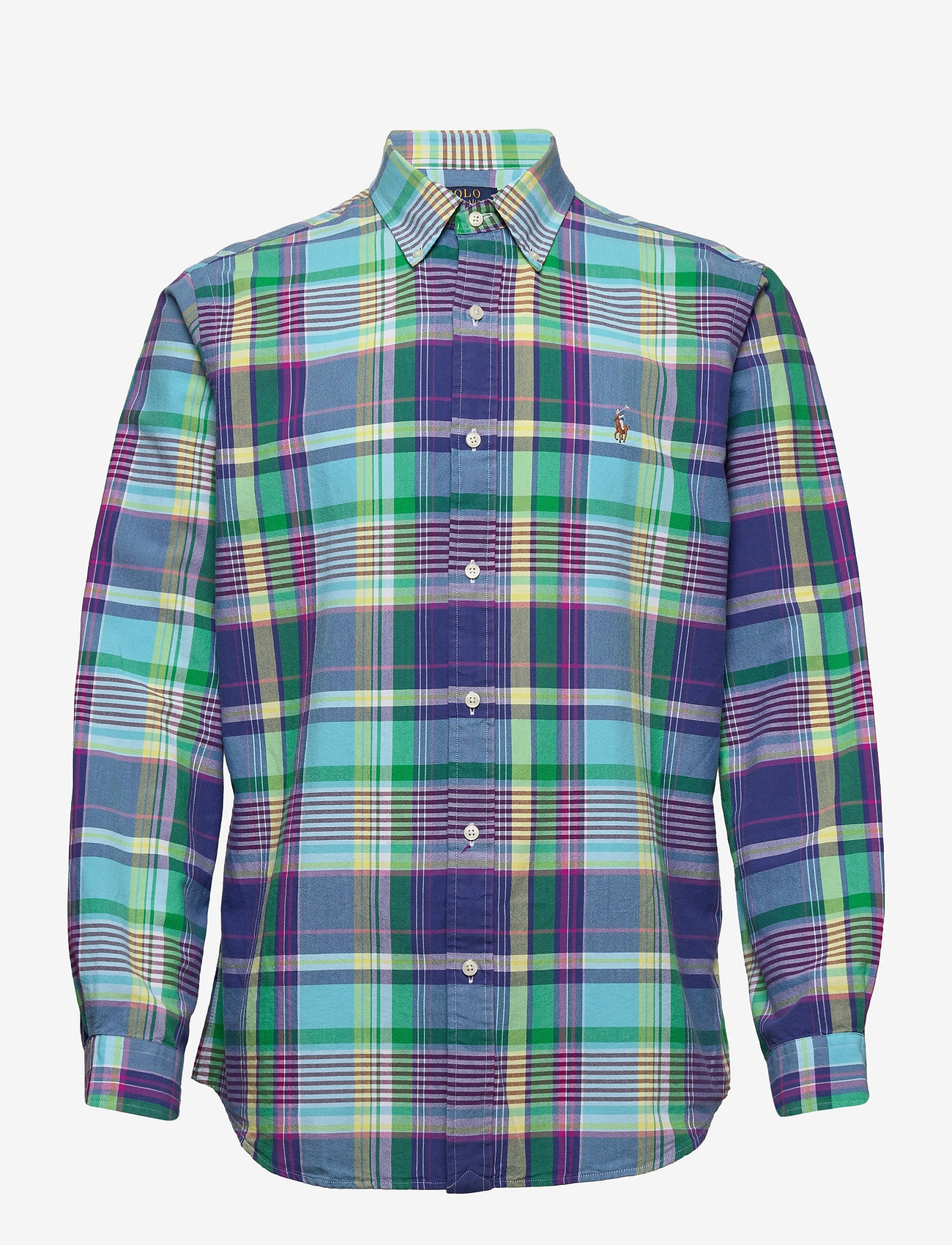 ralph lauren check oxford shirt