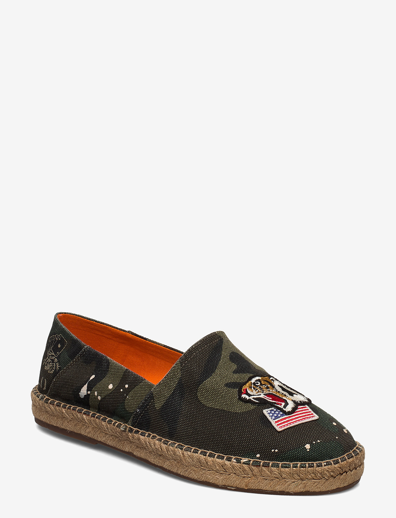 polo camo espadrilles