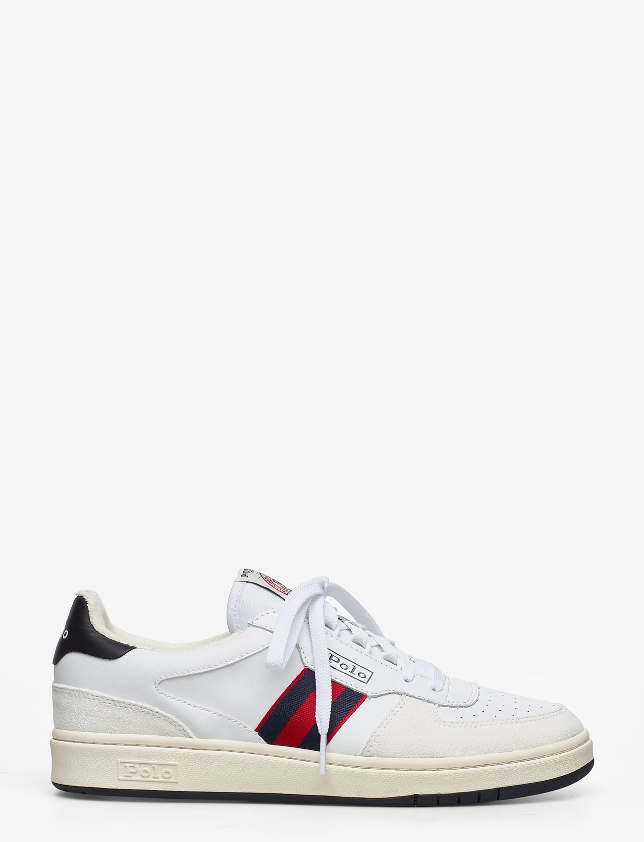 polo court 1 leather sneaker
