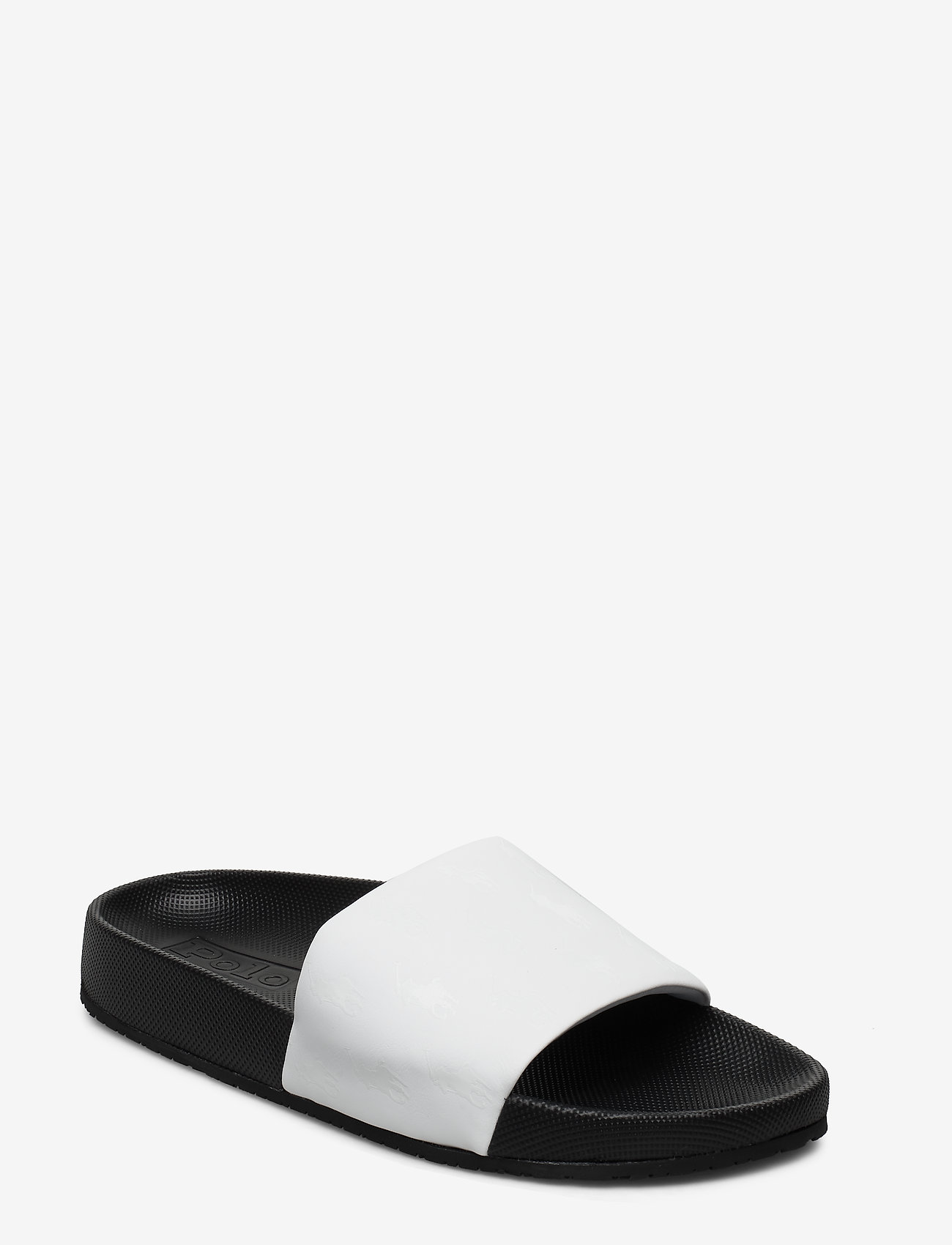 white polo slides