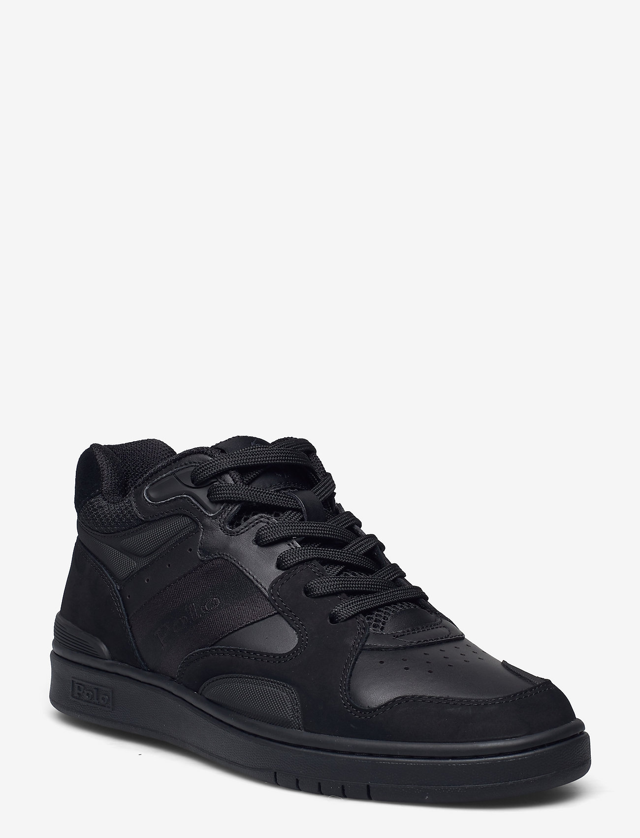 polo court 100 leather sneaker