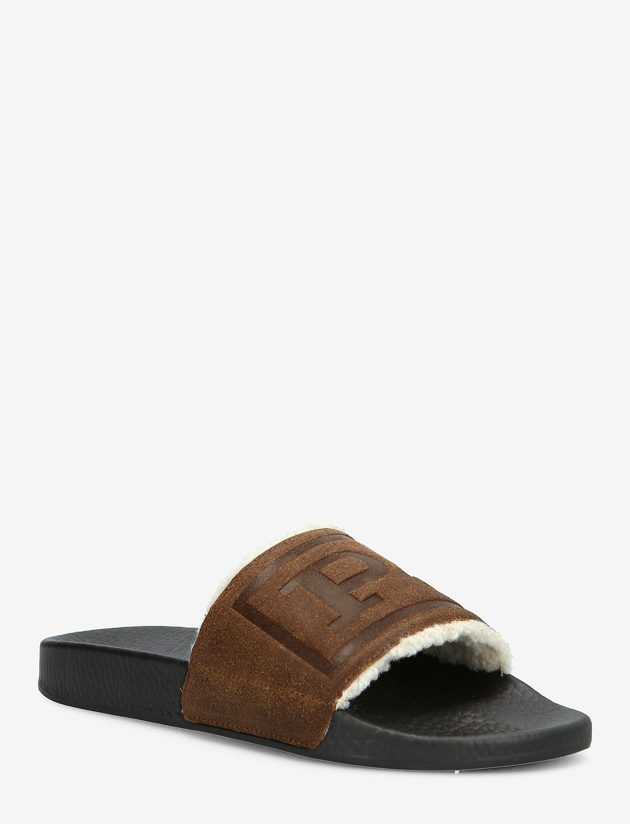 ralph lauren shearling slippers