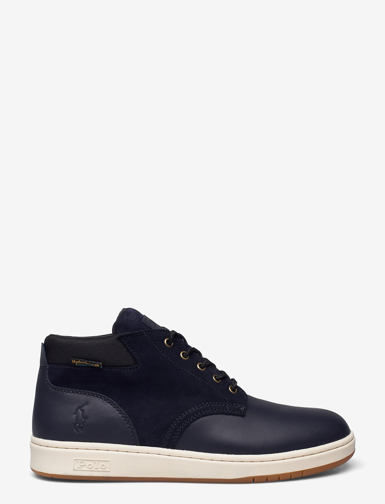 Polo Ralph Lauren - Waterproof Leather-Suede Sneaker Boot - waterproof sneakers - navy - 1