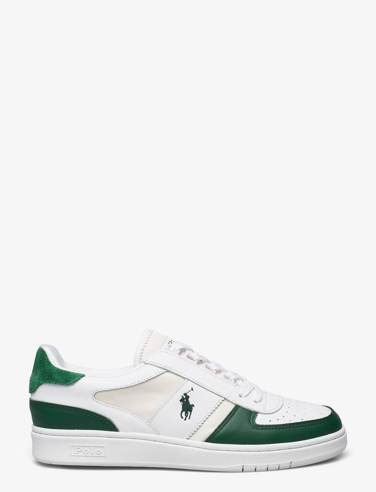 Polo Ralph Lauren Leather/synthetic-polo Crt Pp-sk-at - Low Tops ...
