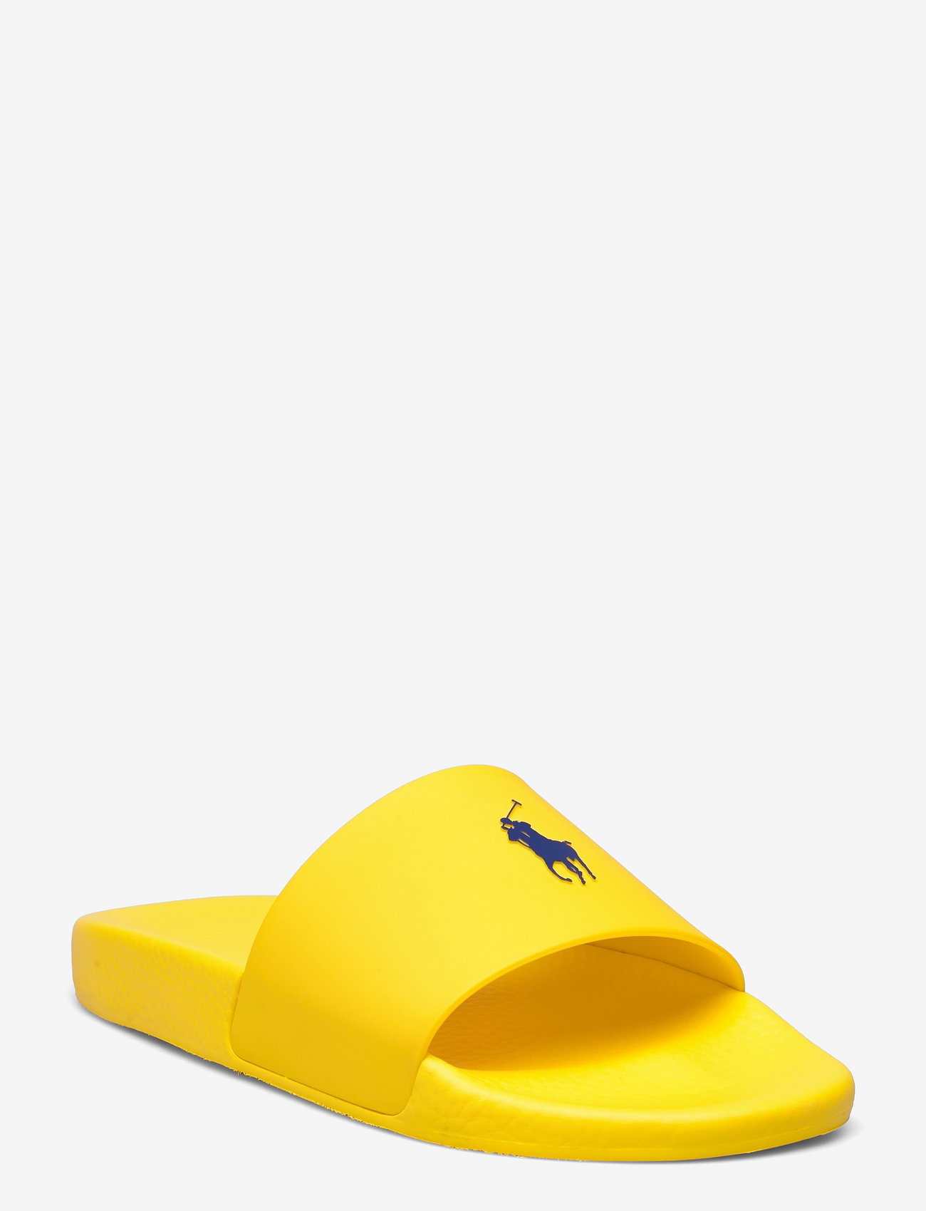 yellow polo slides