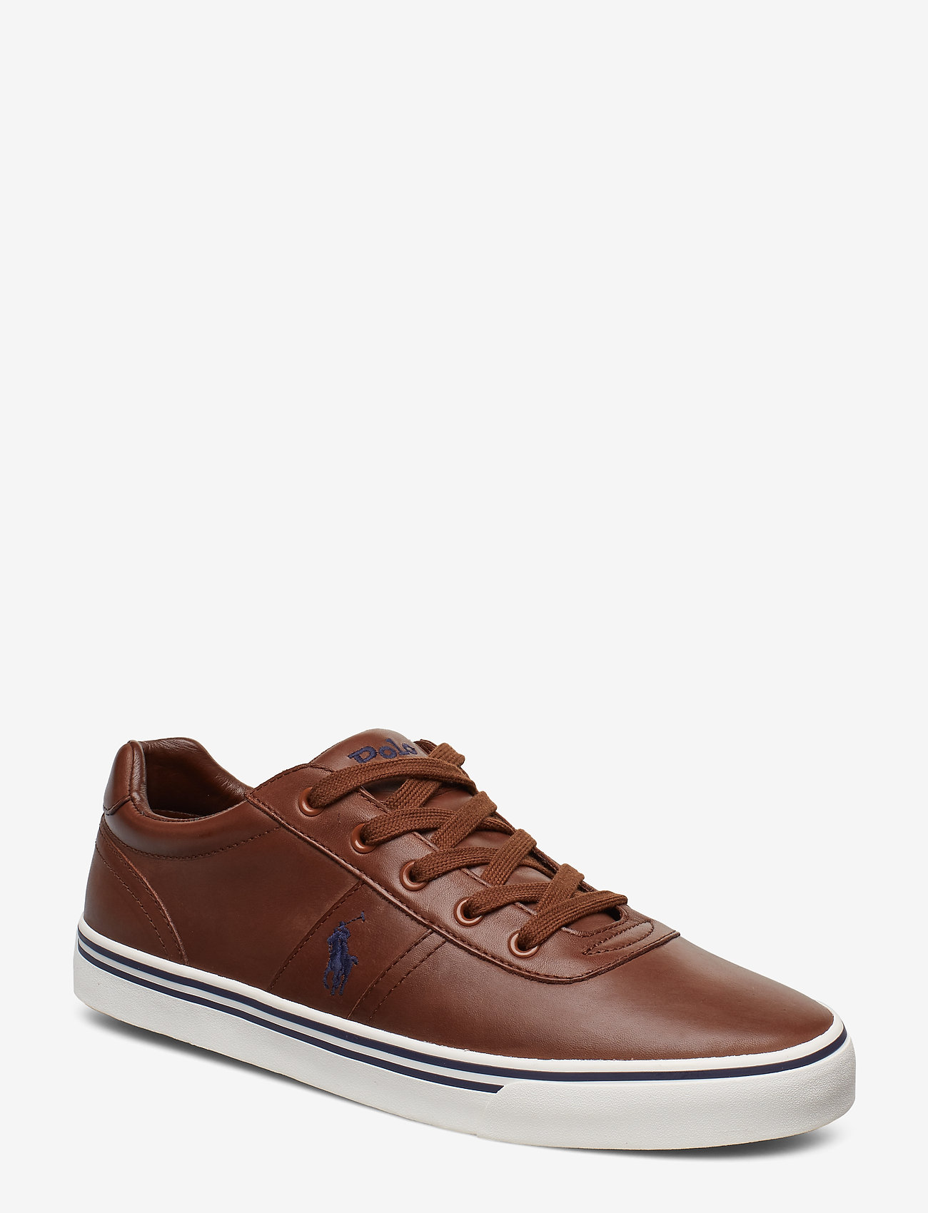 Polo Ralph Lauren - Hanford Leather Sneaker - waterproof sneakers - tan - 0