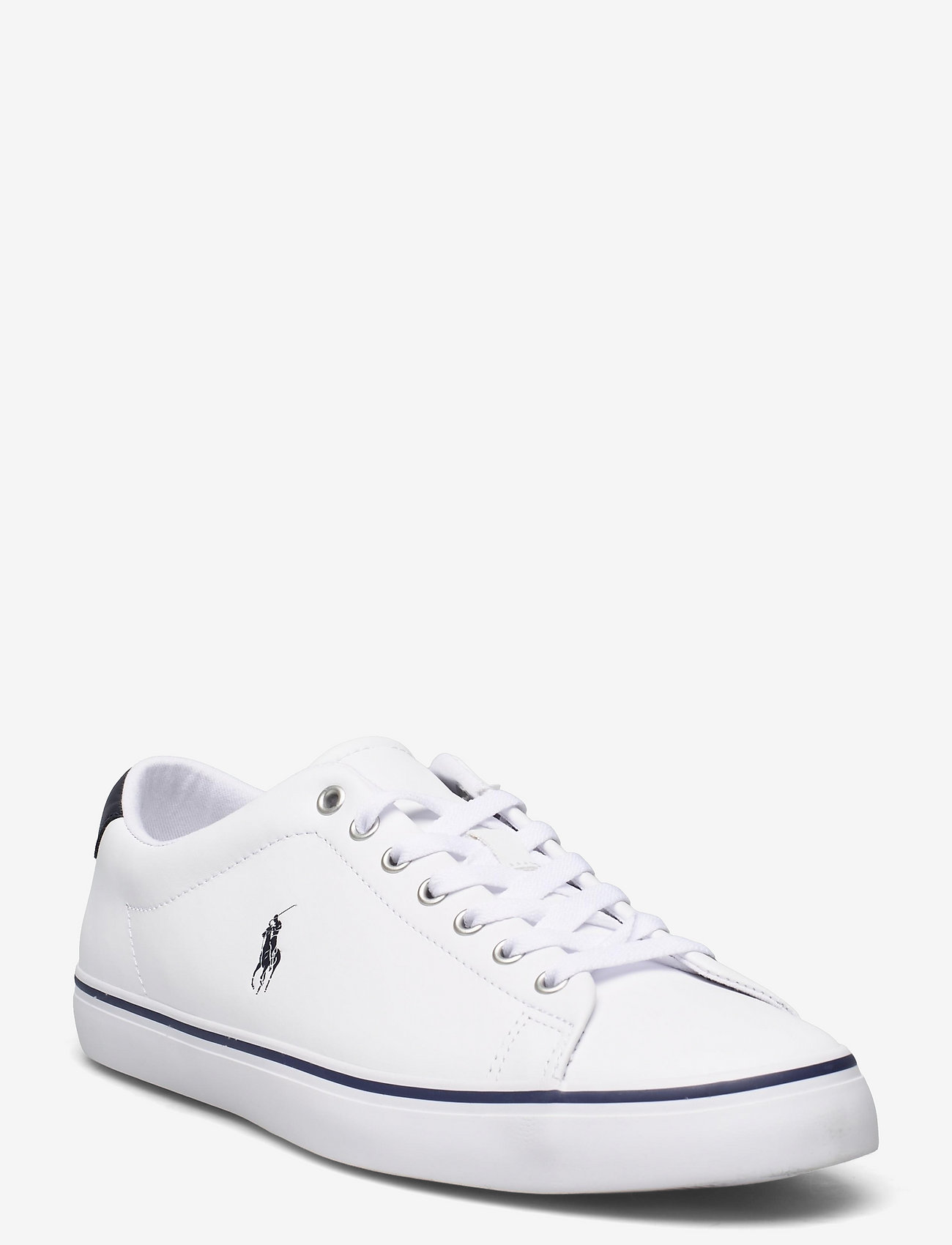 Polo Ralph Lauren - Longwood Leather Sneaker - low tops - white/hunter navy - 0