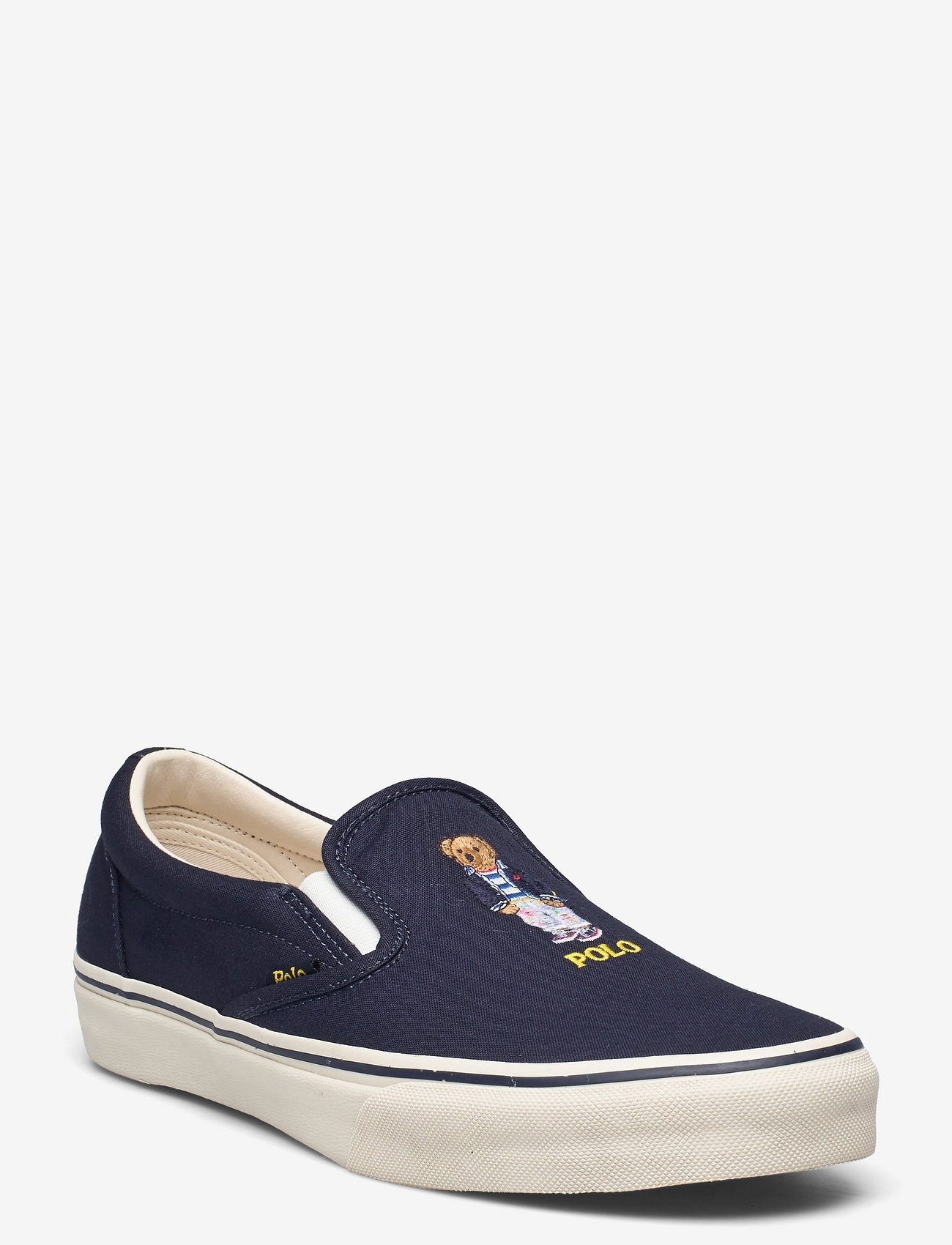 polo bear slip ons