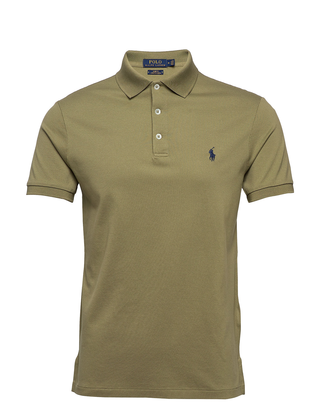 polo slim fit stretch mesh