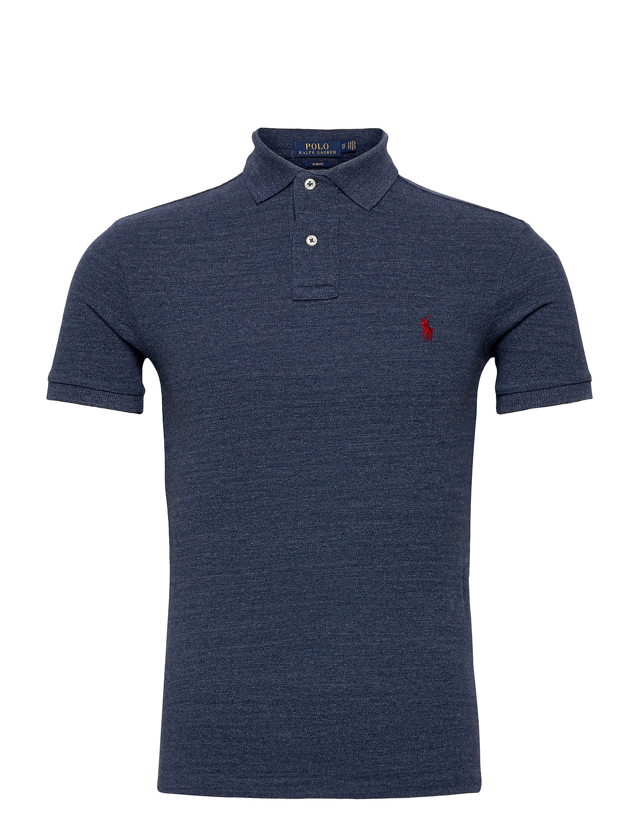 Slim Fit Mesh Polo Shirt Blue Polo Ralph Lauren