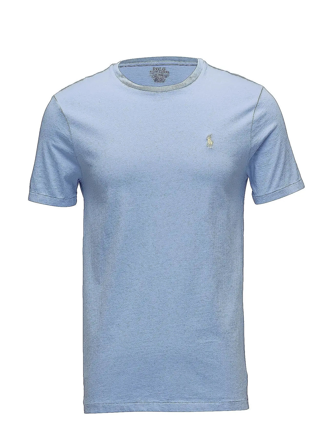 Polo Ralph Lauren Custom Slim Fit Jersey Crewneck T-Shirt, M, Blue, T-Shirts > Kortærmede, Herre