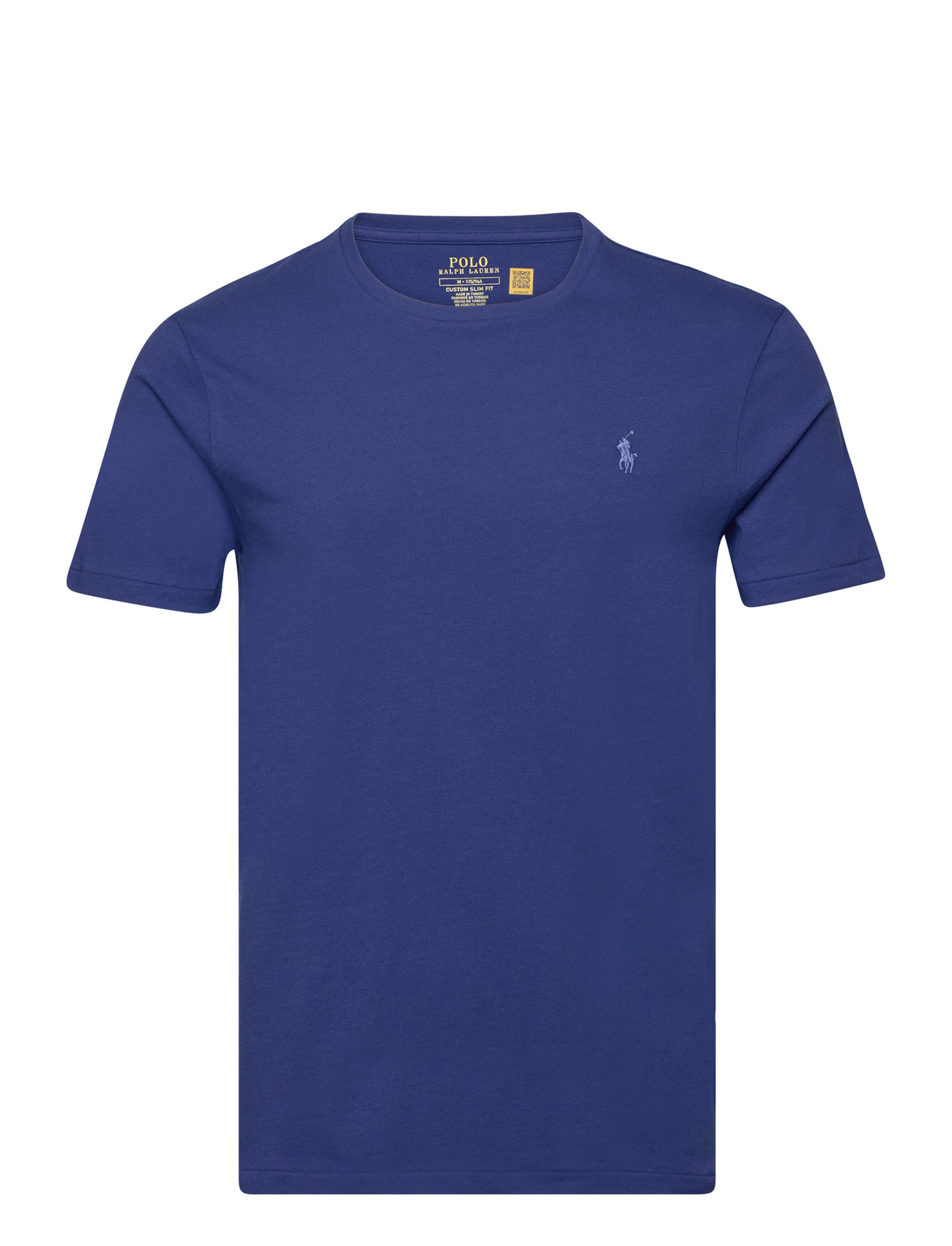 Custom Slim Fit Jersey Crewneck T-Shirt Navy Polo Ralph Lauren