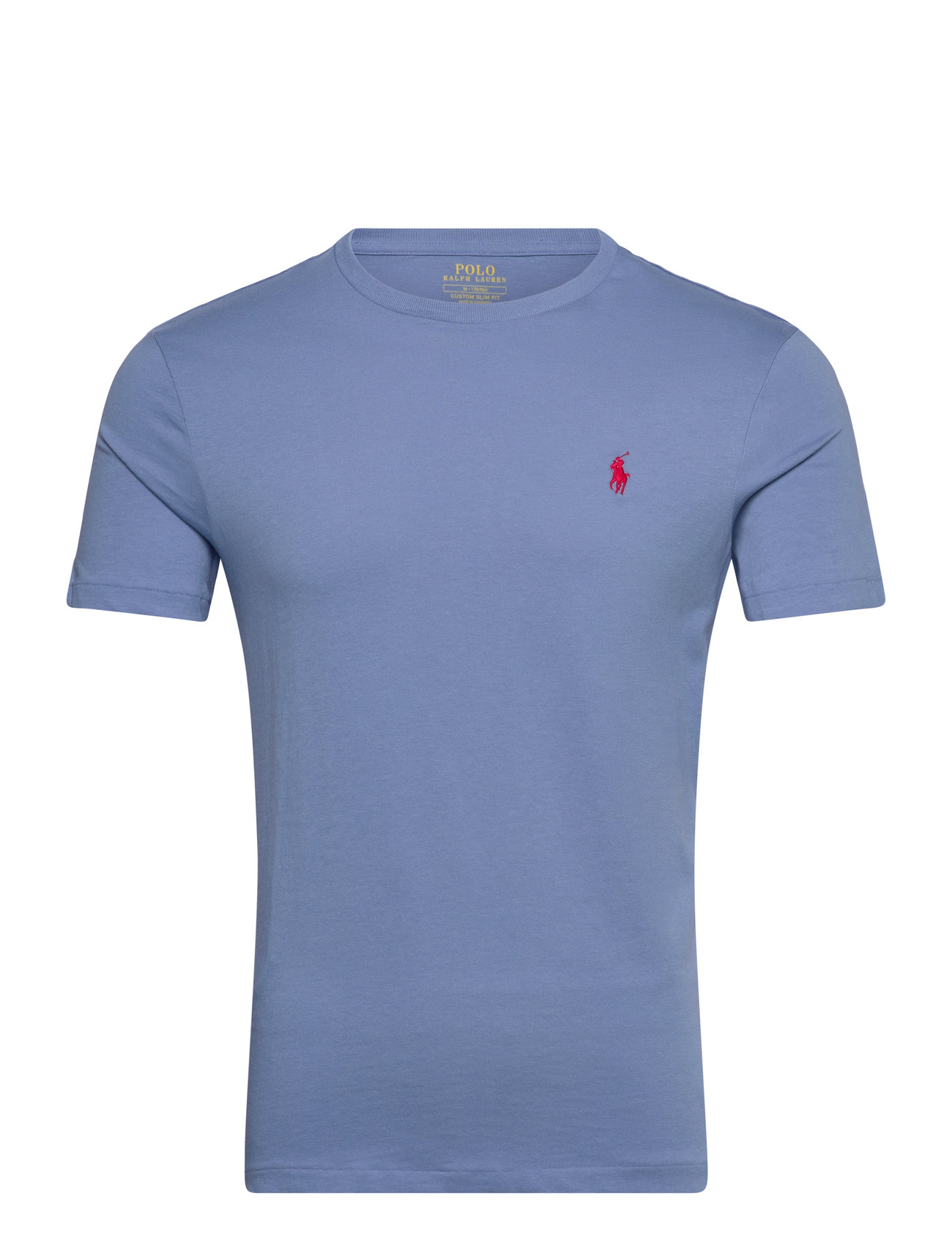 Polo Ralph Lauren Custom Slim Fit Jersey Crewneck T-Shirt Blå