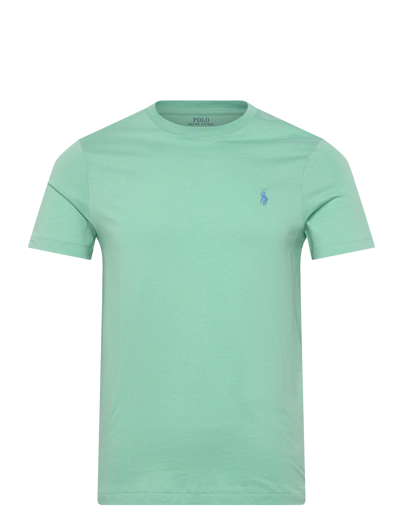 Polo Ralph Lauren Custom Slim Fit Jersey Crewneck T-Shirt, XXL, Green, T-Shirts > Kortærmede, Herre