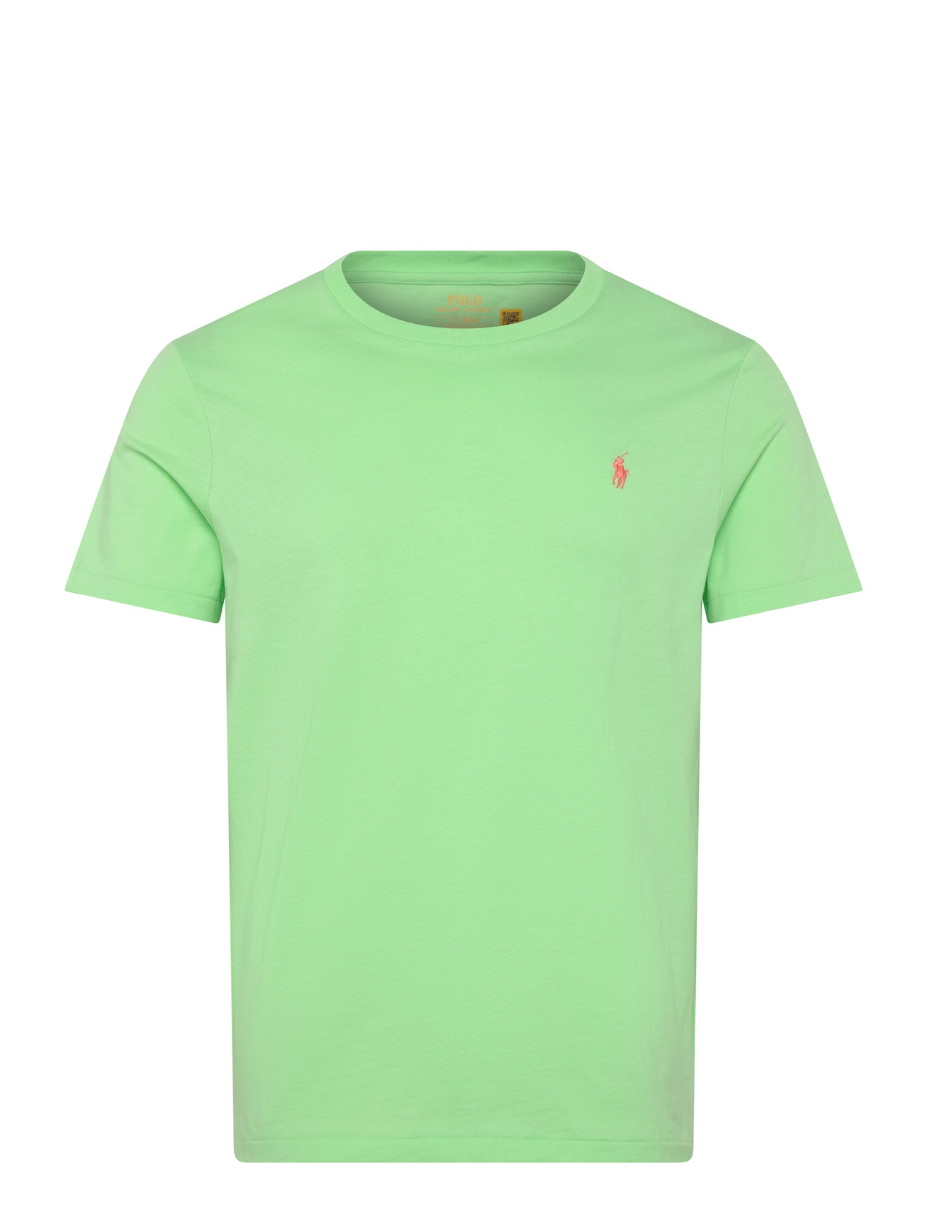 Polo Ralph Lauren Custom Slim Fit Jersey Crewneck T-Shirt, M, Green, T-Shirts > Kortærmede, Herre