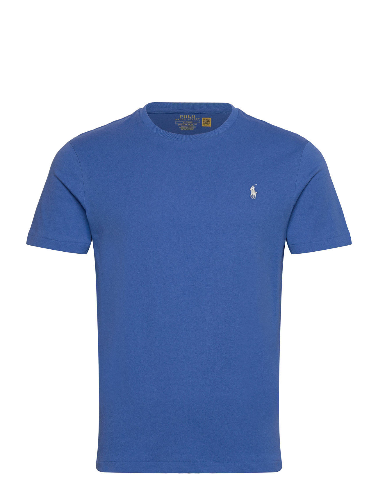 Polo Ralph Lauren Custom Slim Fit Jersey Crewneck T-Shirt Blå