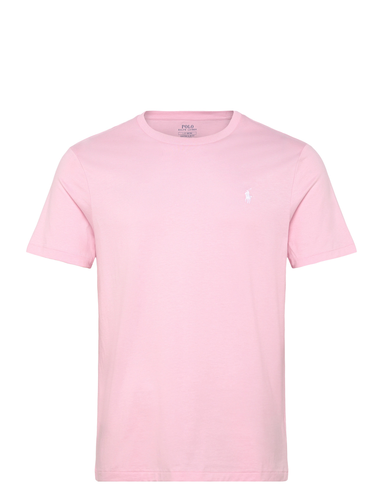 Polo Ralph Lauren Custom Slim Fit Jersey Crewneck T-Shirt, S, Pink, T-Shirts > Kortærmede, Herre