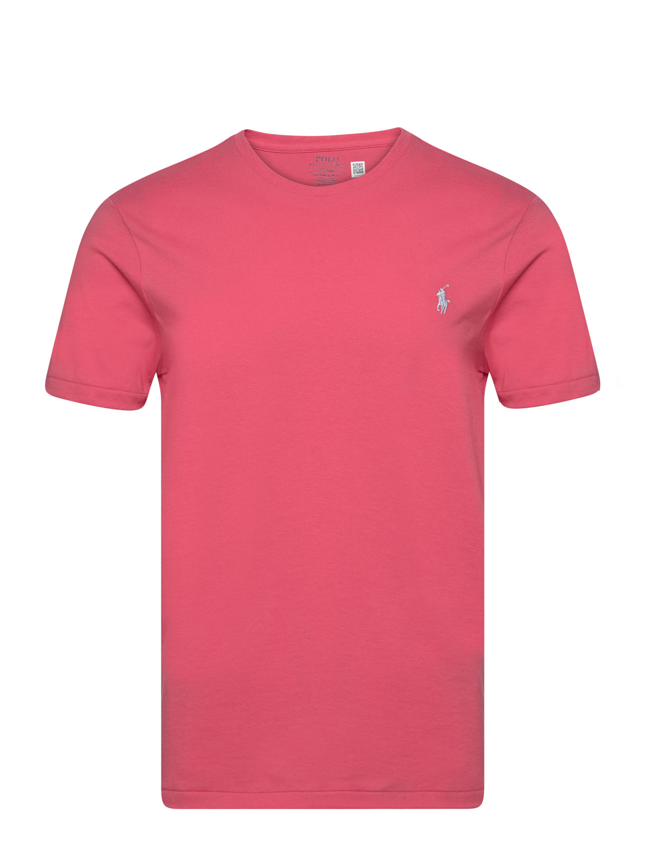 Custom Slim Fit Jersey Crewneck T-Shirt Designers T-Kortærmet Skjorte Coral Polo Ralph Lauren