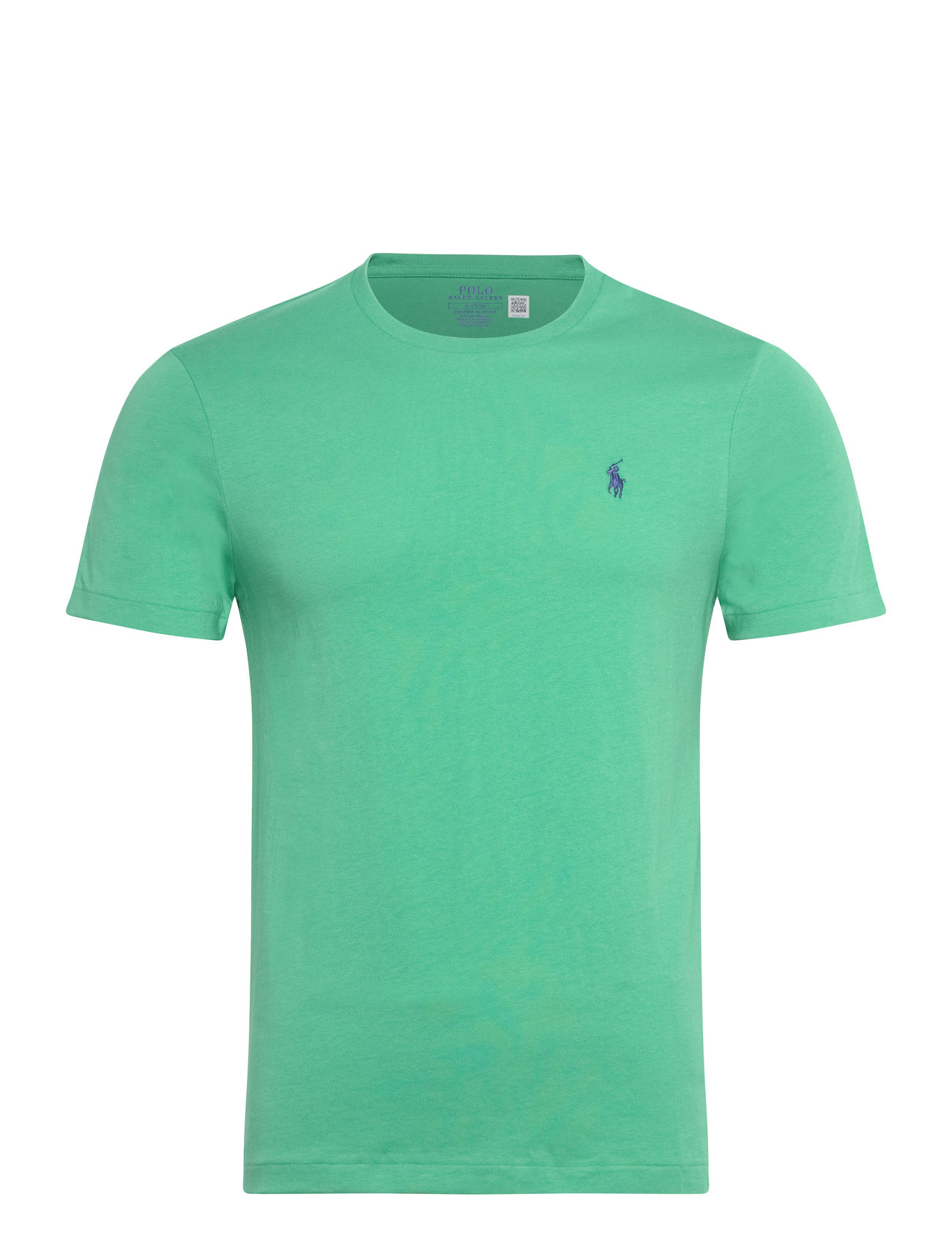 Polo Ralph Lauren Custom Slim Fit Jersey Crewneck T-Shirt Grön