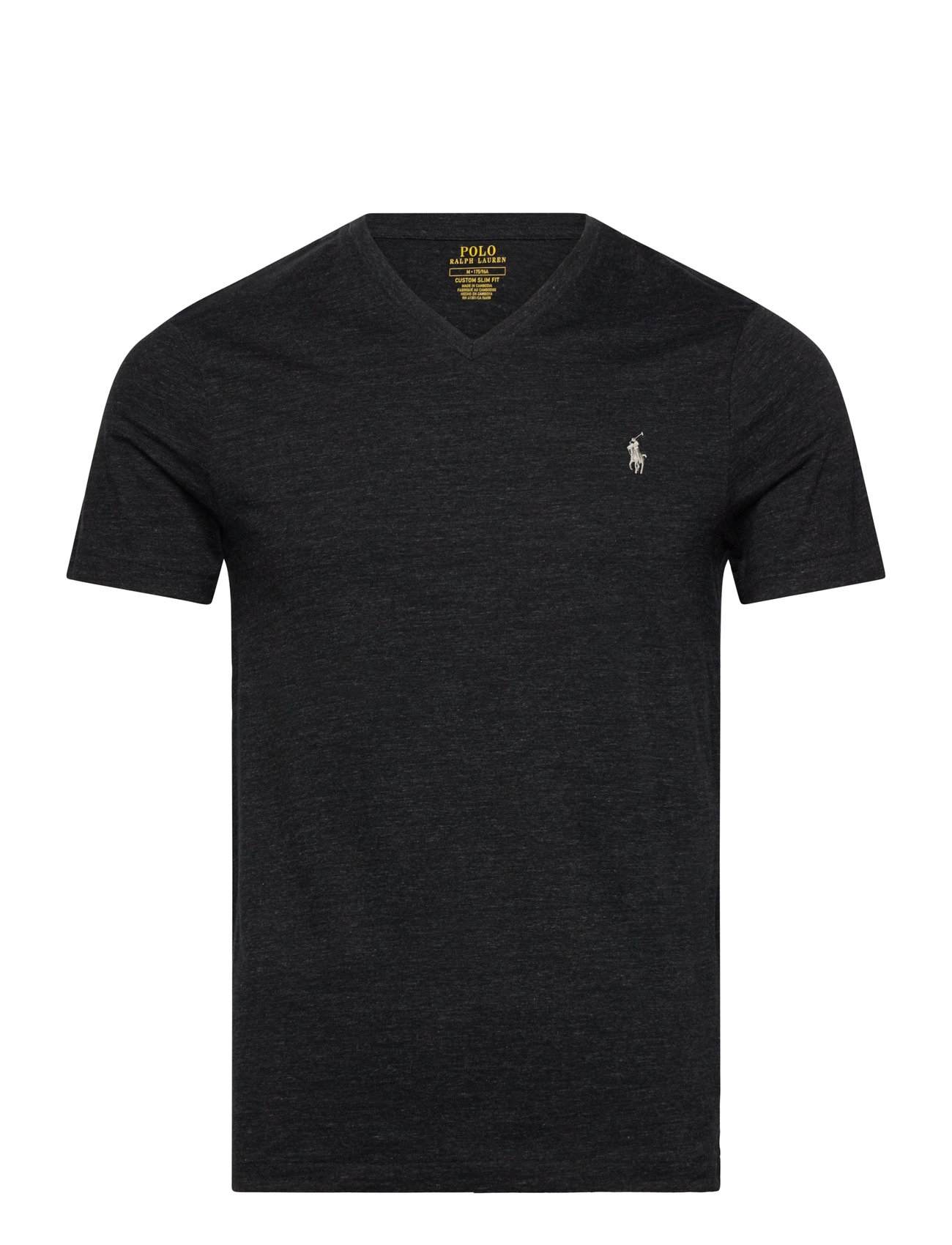 Polo Ralph Lauren Custom Slim Fit Jersey V-Neck T-Shirt Svart