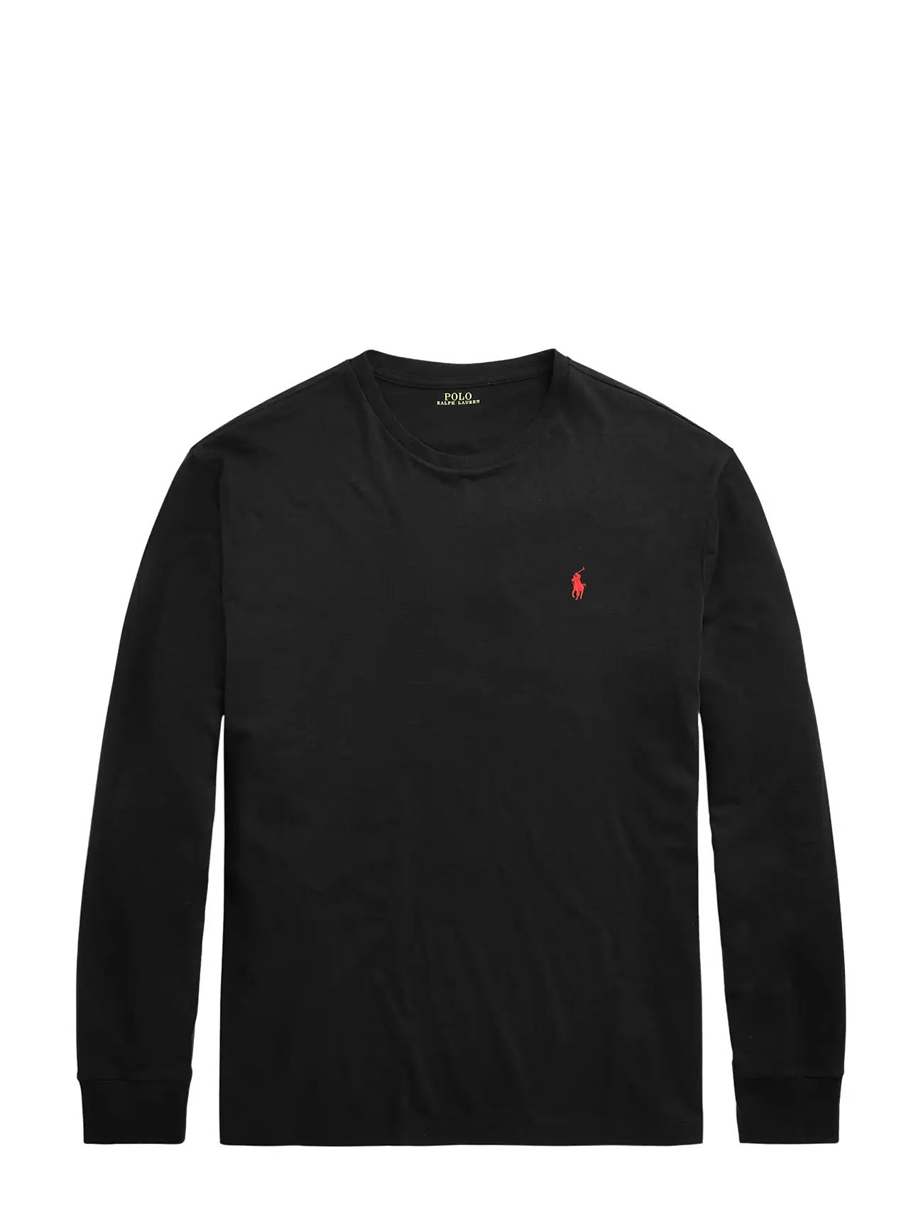 Polo Ralph Lauren Custom Slim Fit T-Shirt, XS, Black, T-Shirts > Langærmede, Herre