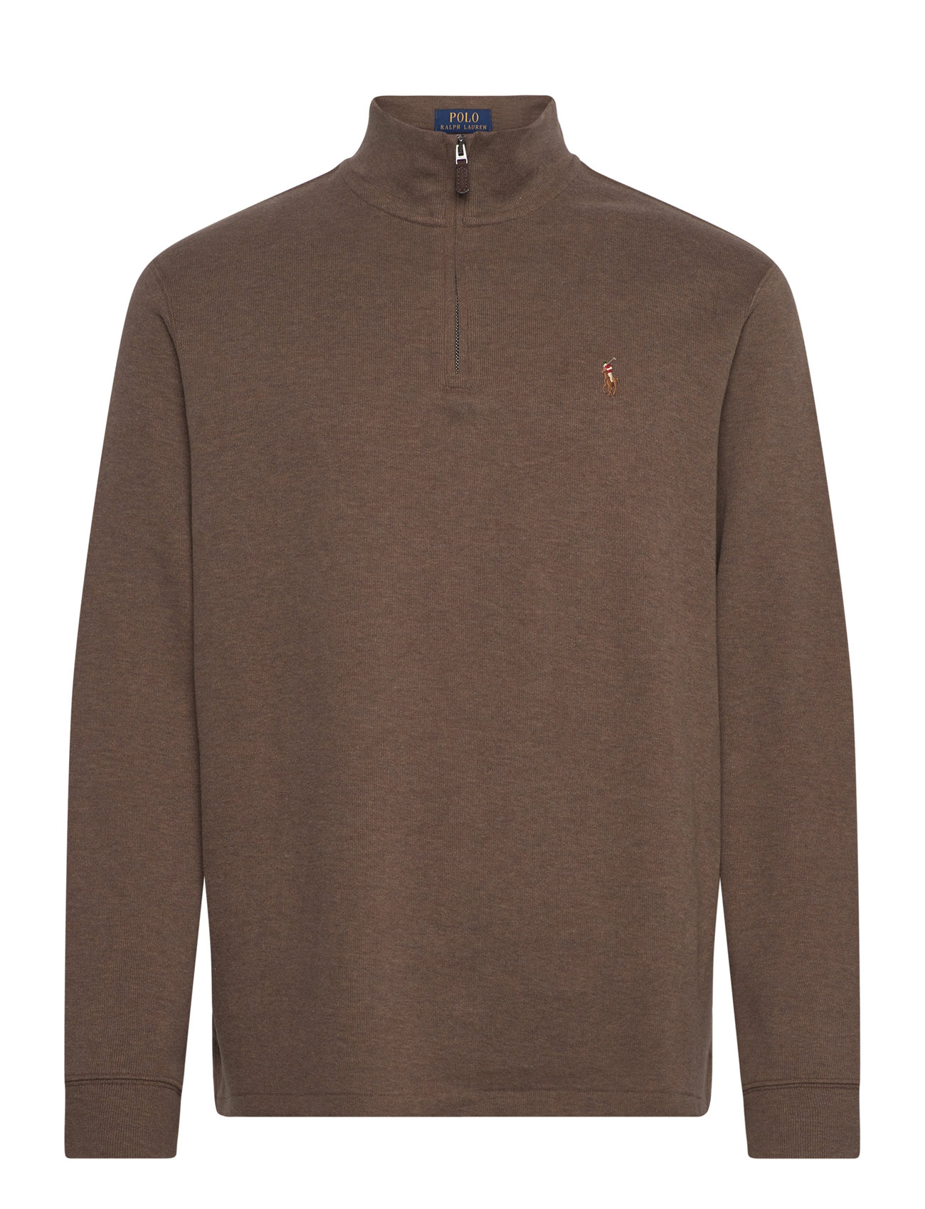 Polo Ralph Lauren Estate-Rib Quarter-Zip Pullover Brun