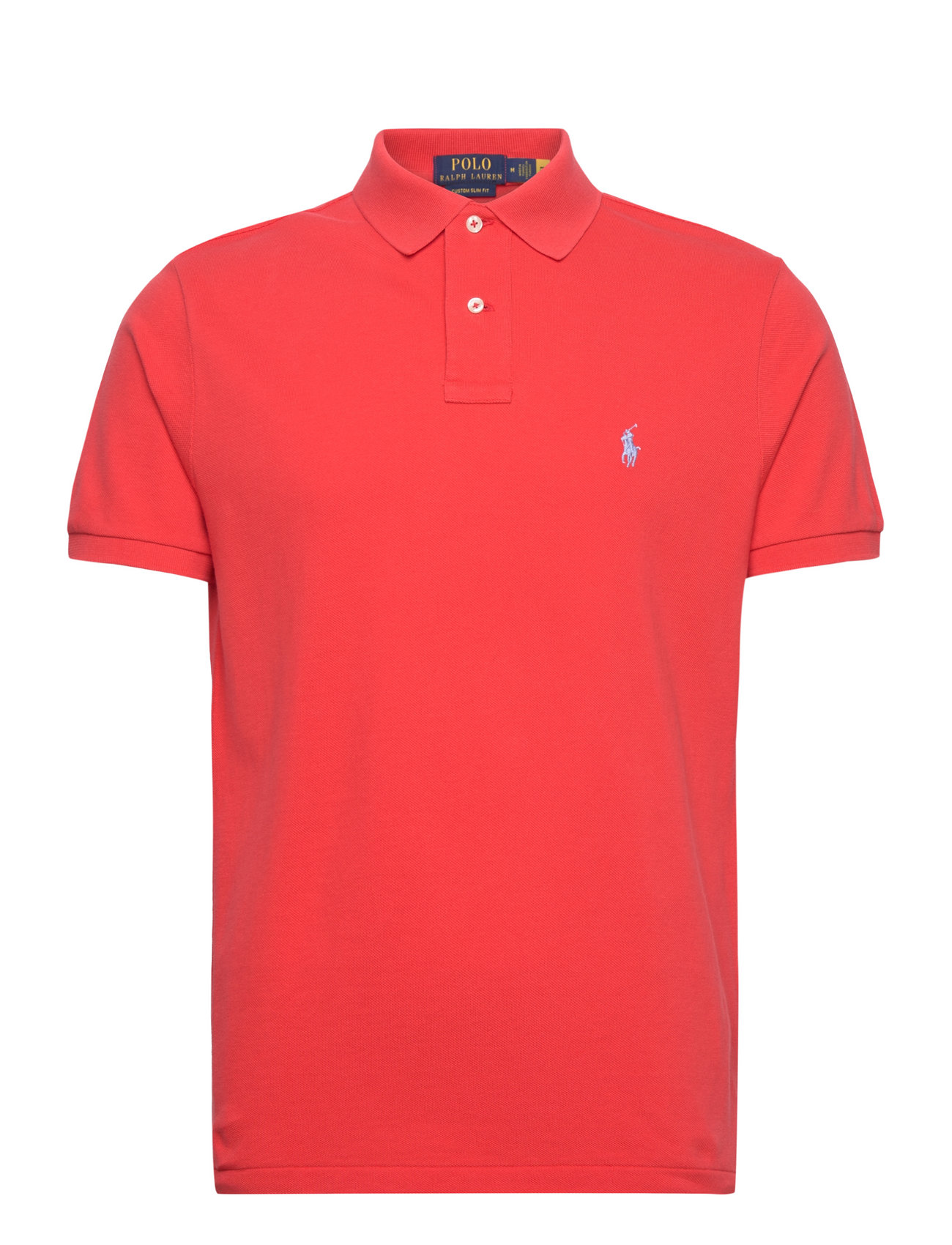 The Iconic Mesh Polo Shirt Coral Polo Ralph Lauren
