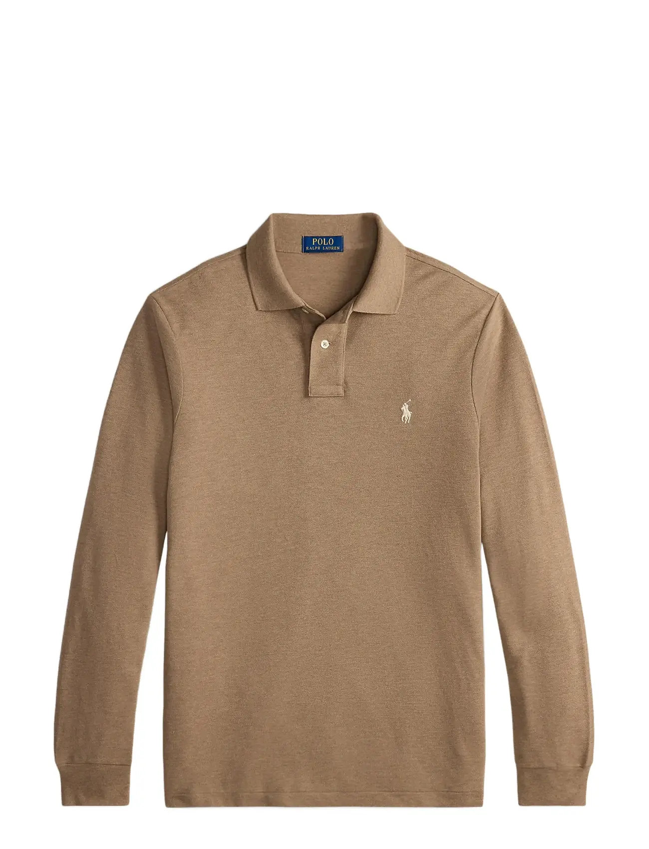 POLO RALPH LAUREN Custom Slim Fit Mesh Polo Shirt Braun - XS - Herren