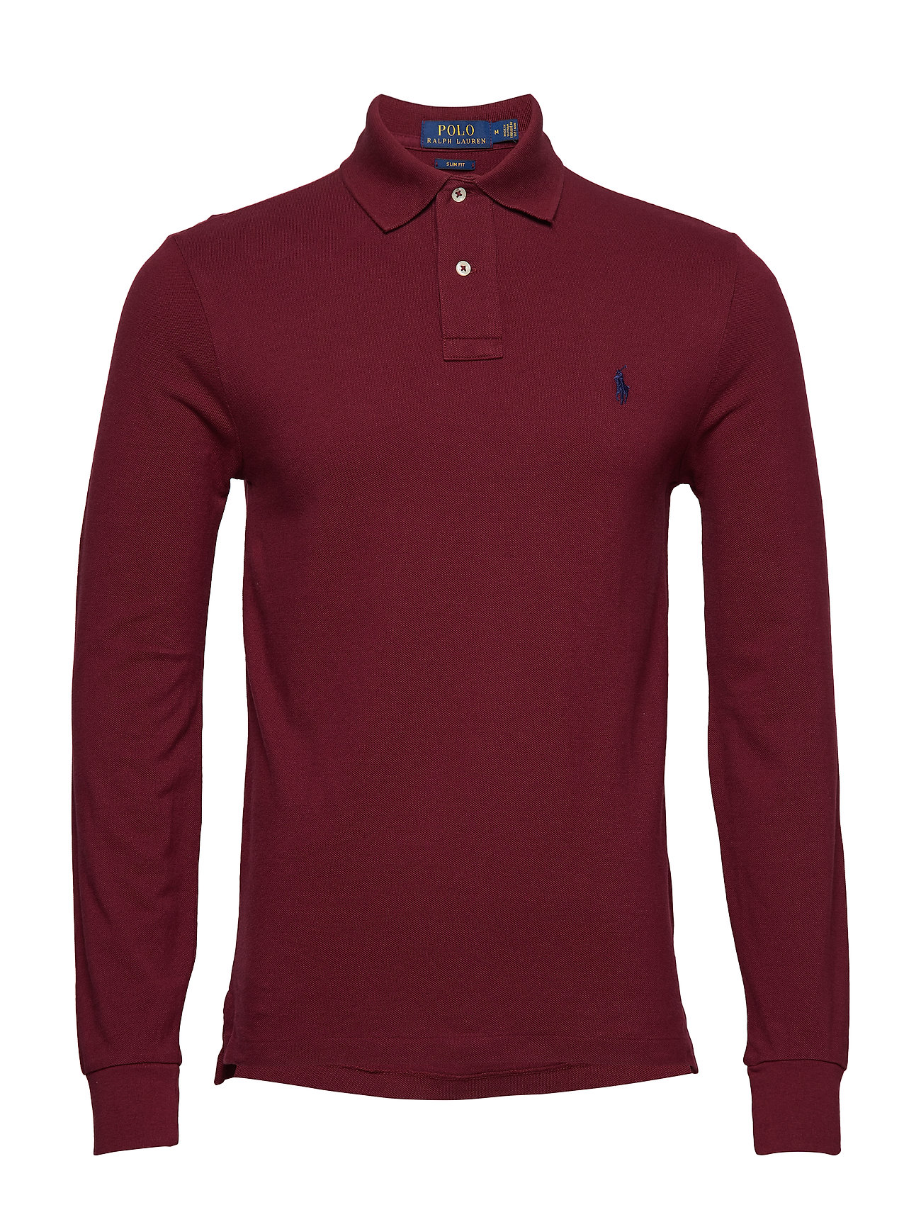 red long sleeve polo ralph lauren