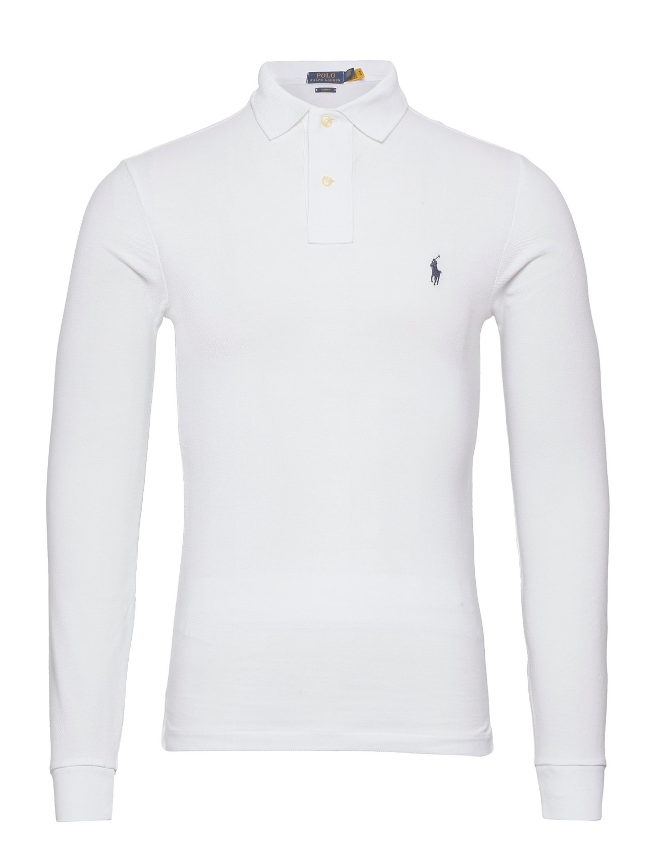 Polo Ralph Lauren Slim Fit Mesh Long-sleeve Polo Shirt