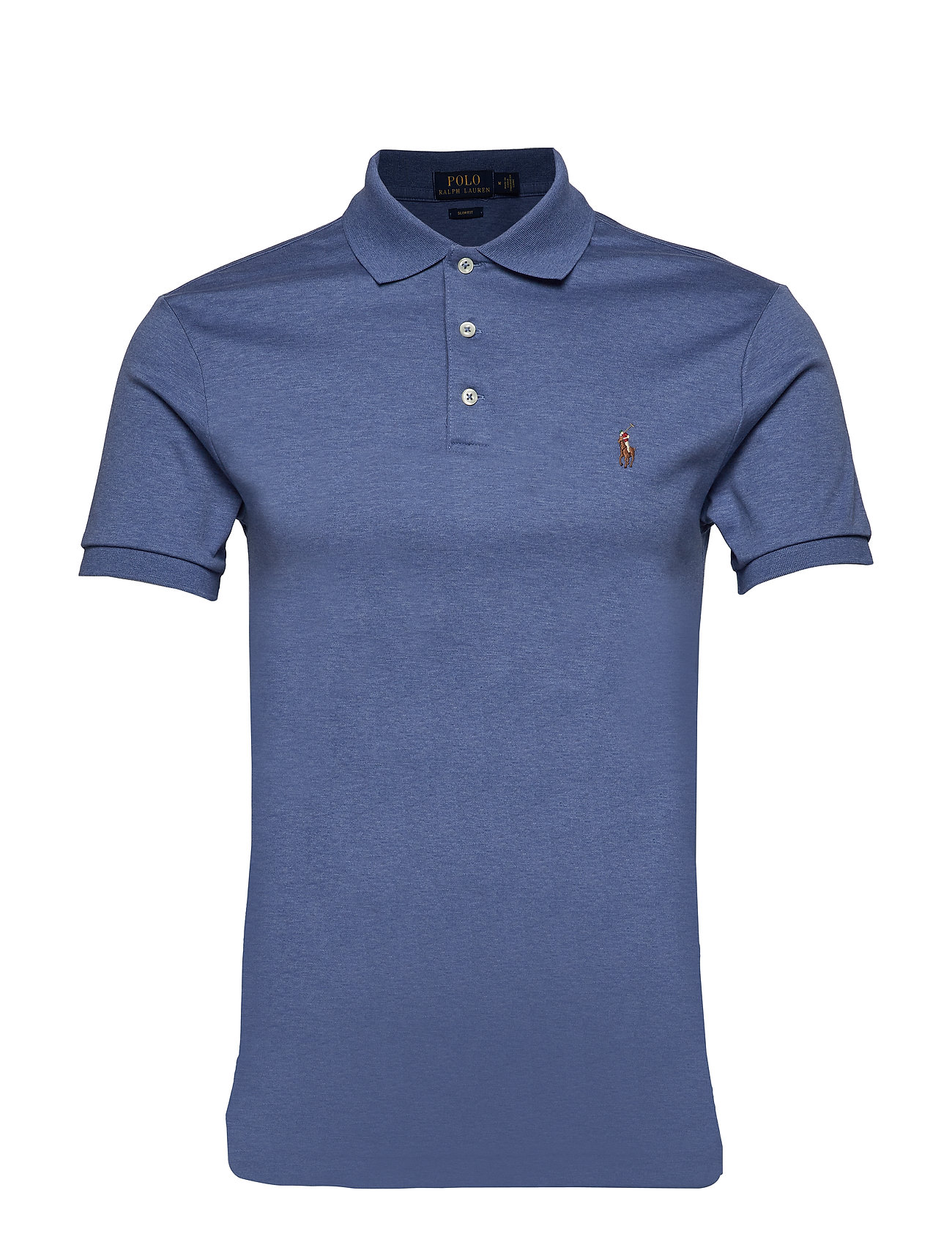 Slim Fit Soft-Touch Polo Shirt Blue Ralph Lauren