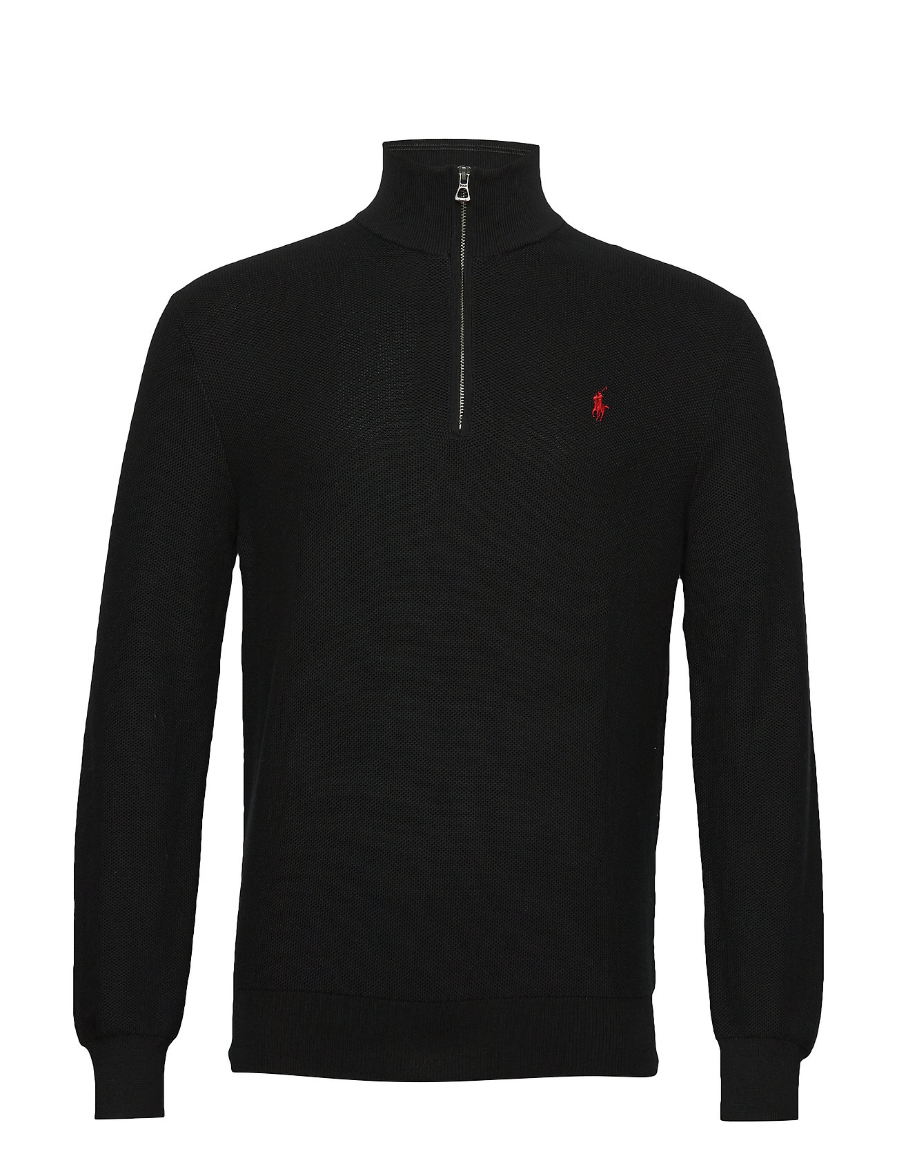 Cotton Half-zip Sweater (Polo Black) (1595 kr) - Polo Ralph Lauren ...