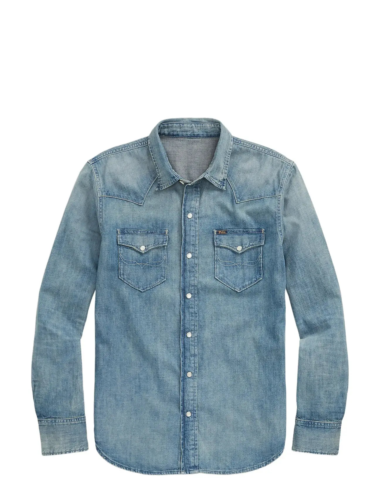 POLO RALPH LAUREN Rl Icon Western Shirt Blau - XS - Herren