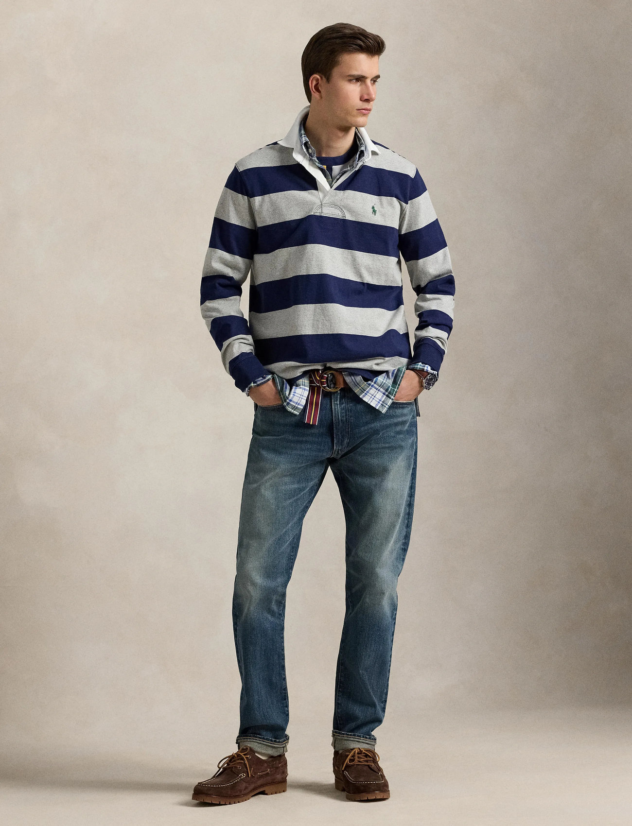 ウェア Polo by Ralph Lauren rugby shirt size L Polo Ralph Lauren Rugby Shirt, Size L