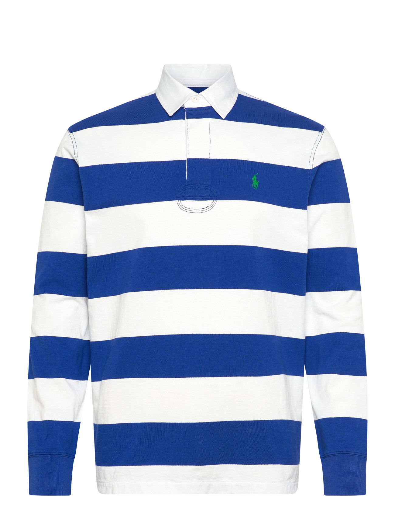 Polo Ralph Lauren The Iconic Rugby Shirt, XXL, Blue, Poloer > Langærmede, Herre