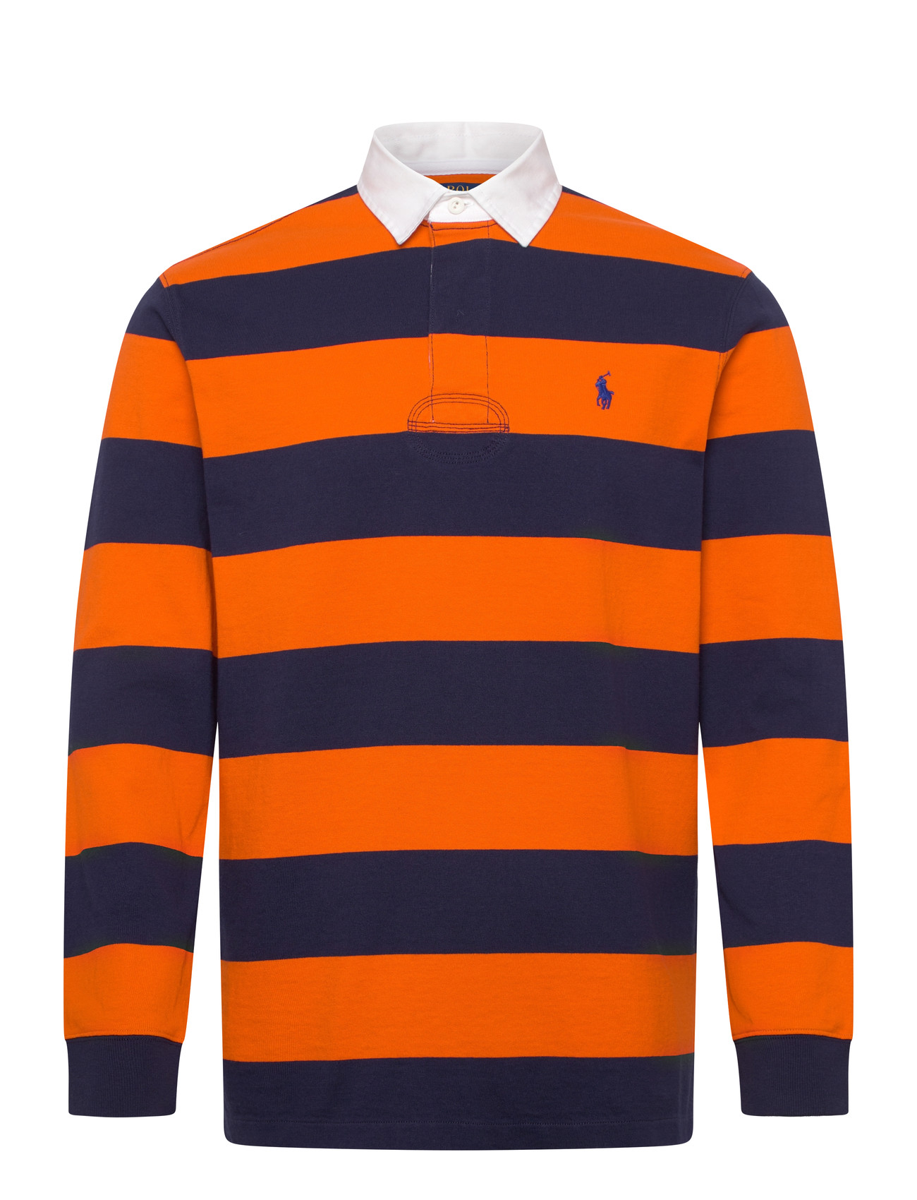 Polo Ralph Lauren The Iconic Rugby Shirt, M, White, Poloer > Langærmede, Herre