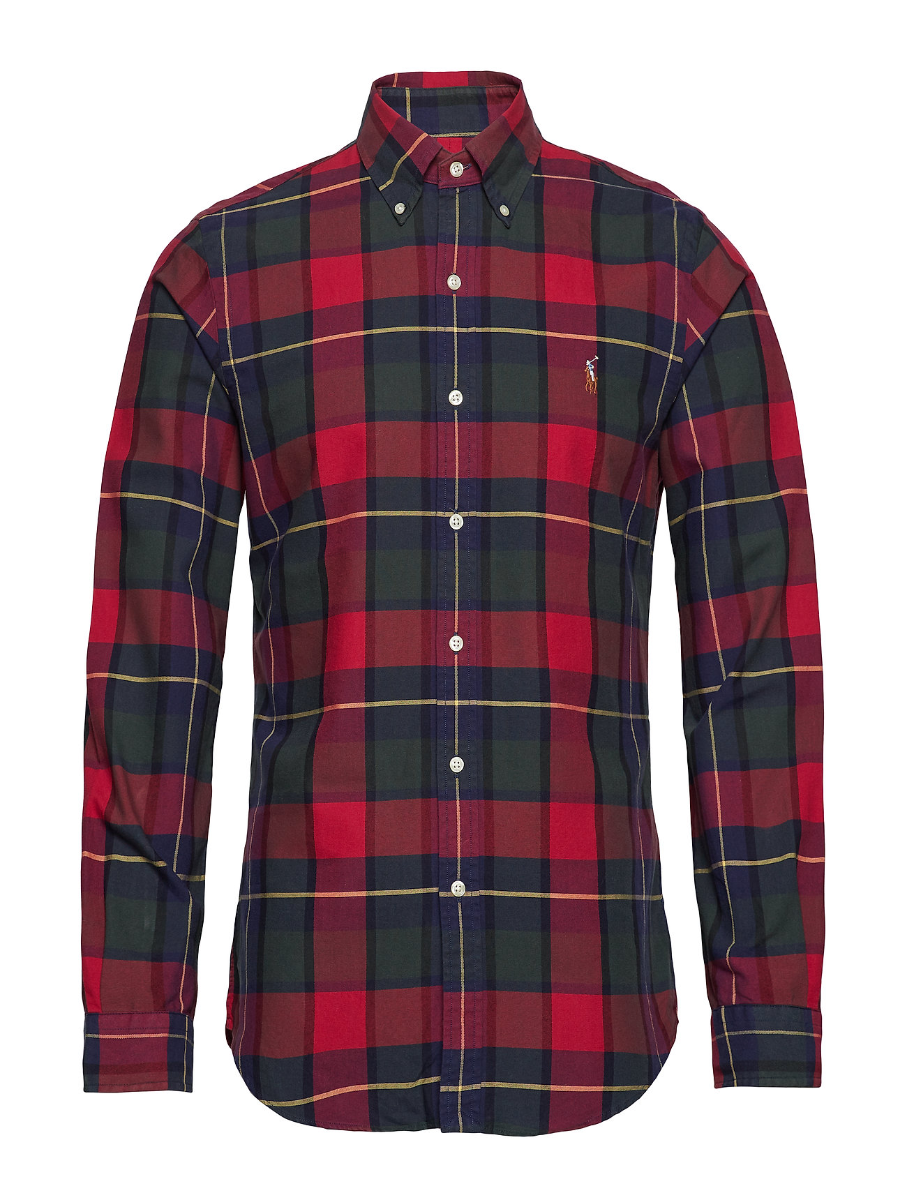 long Sl Ppcspt Rustic Ralph Shirt4123 yPolo Lauren Sleeve sport Red Bd jA34Lq5R