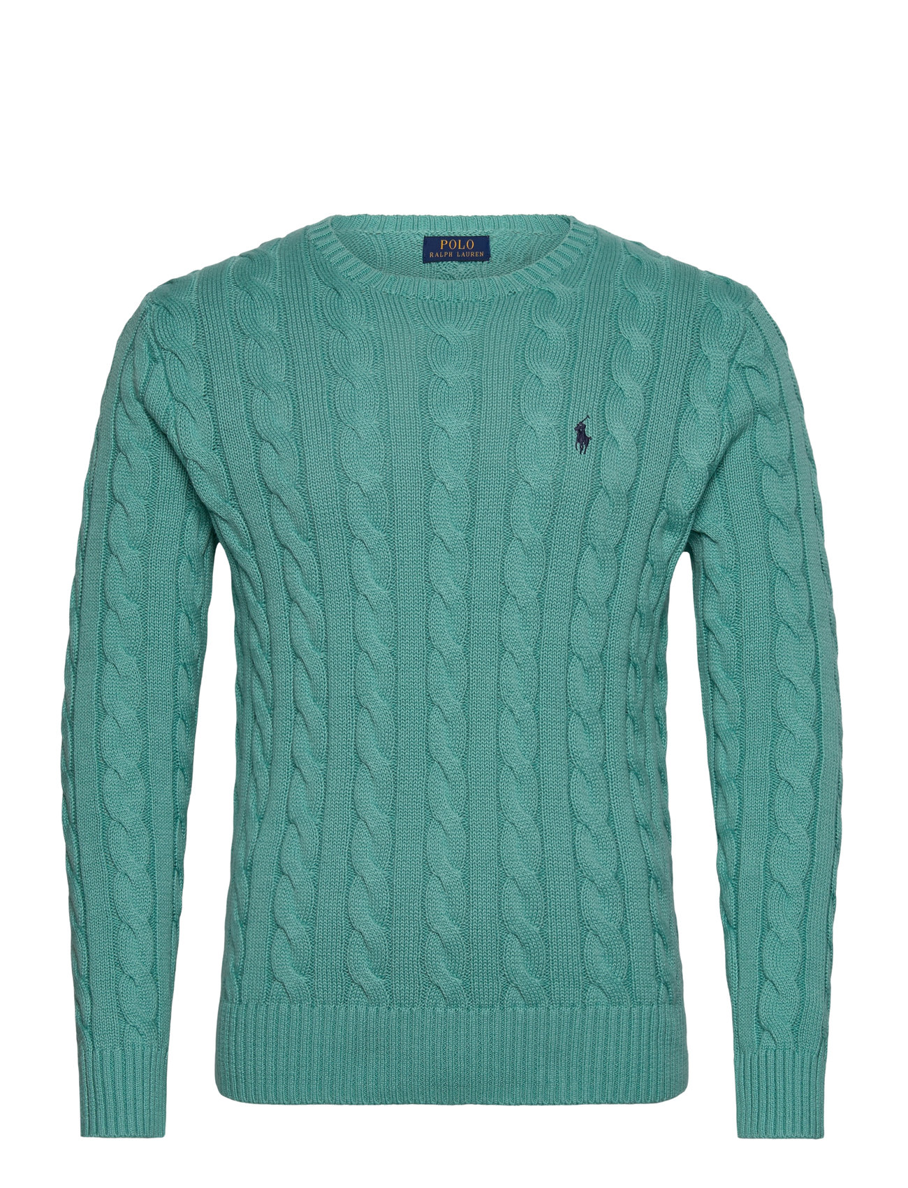 Polo Ralph Lauren Cable-Knit Cotton Sweater Grön