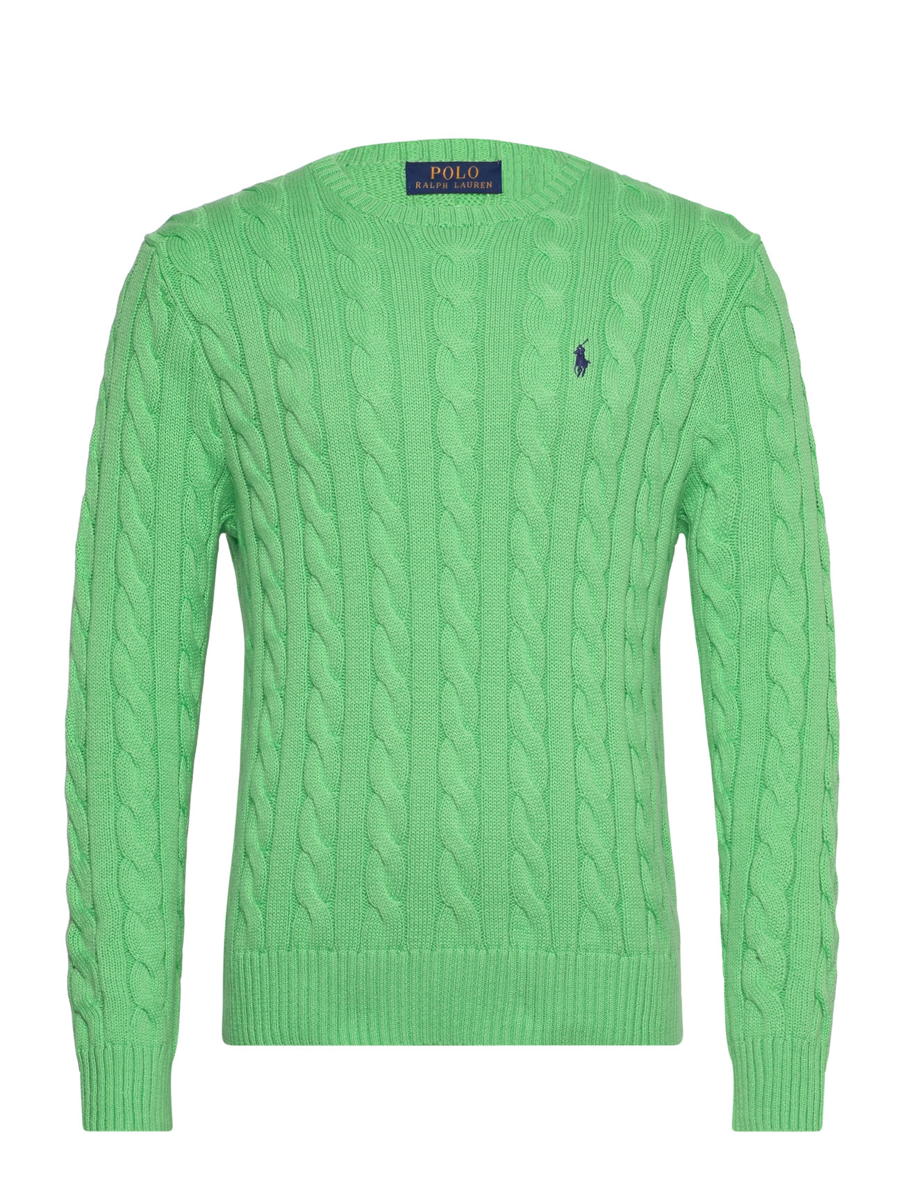 Polo Ralph Lauren Cable-Knit Cotton Sweater Grön