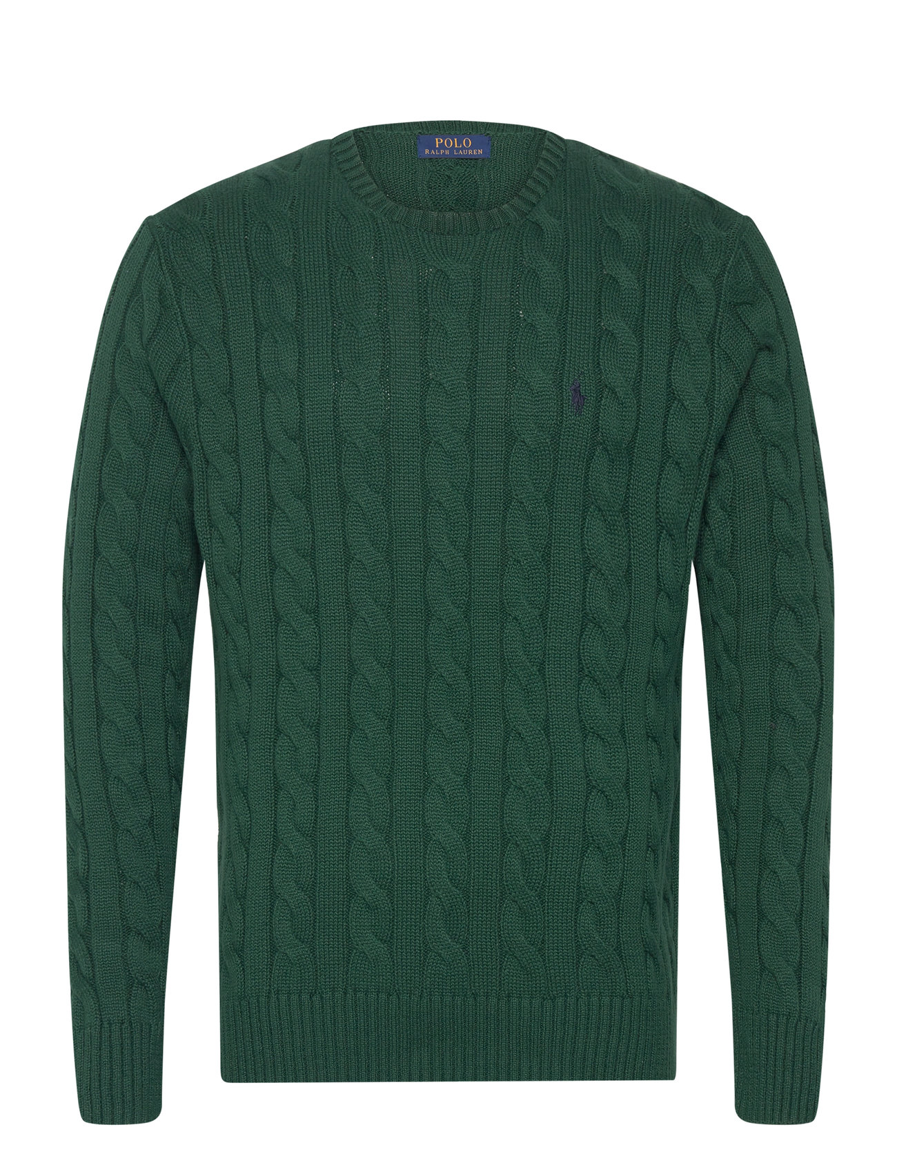 Cable-Knit Cotton Sweater Green Polo Ralph Lauren