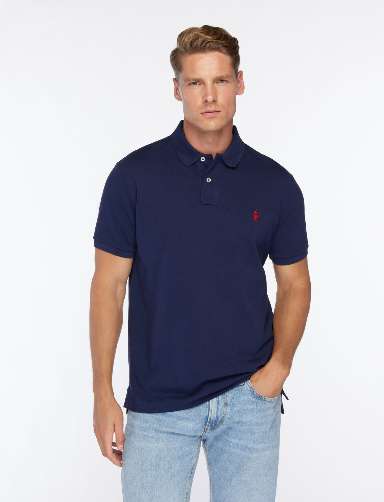 トップス Polo by Ralph Lauren ADAMS shirt[M] Polo Ralph Lauren Big Boys Short Sleeve Iconic Solid Mesh