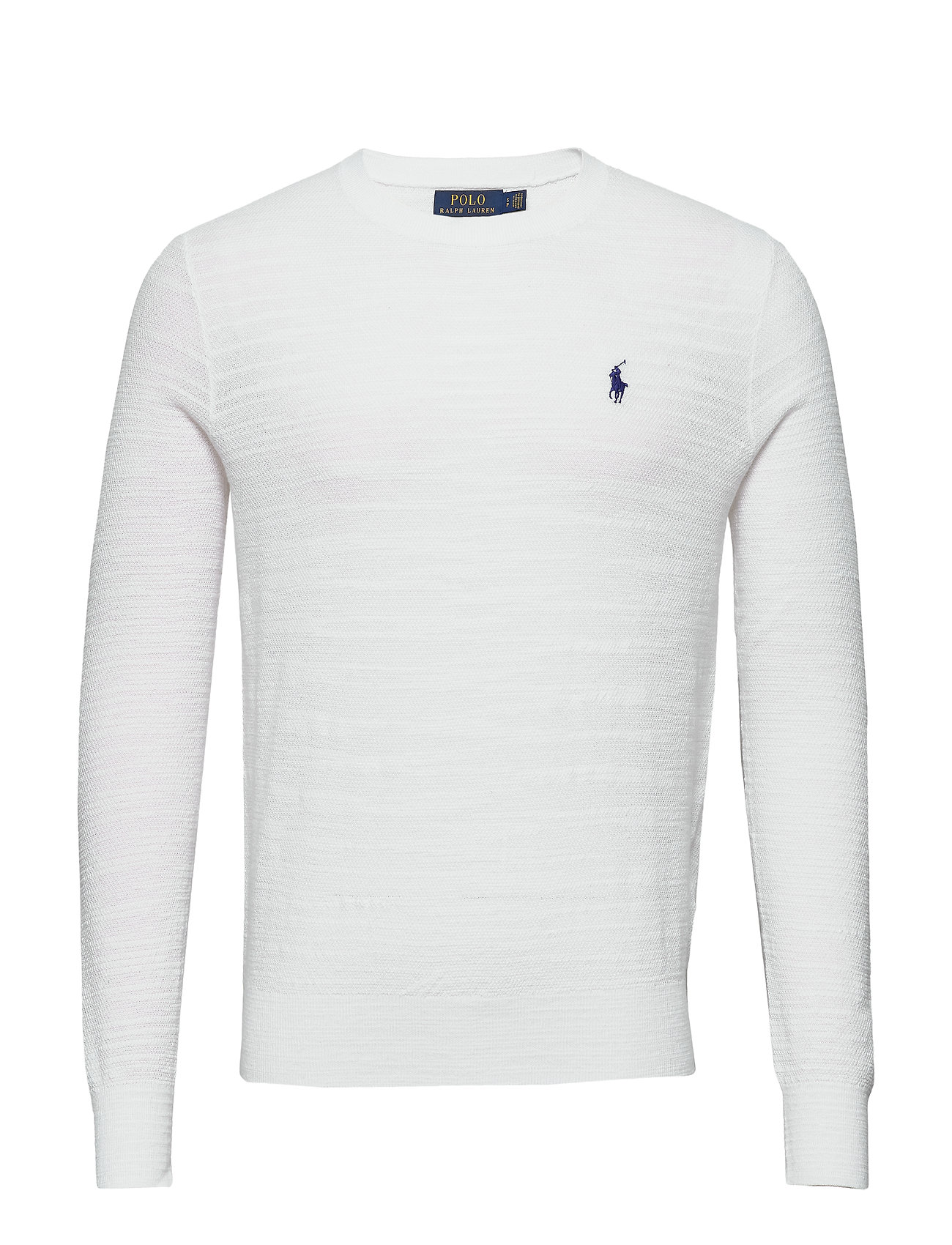 polo under crew neck sweater