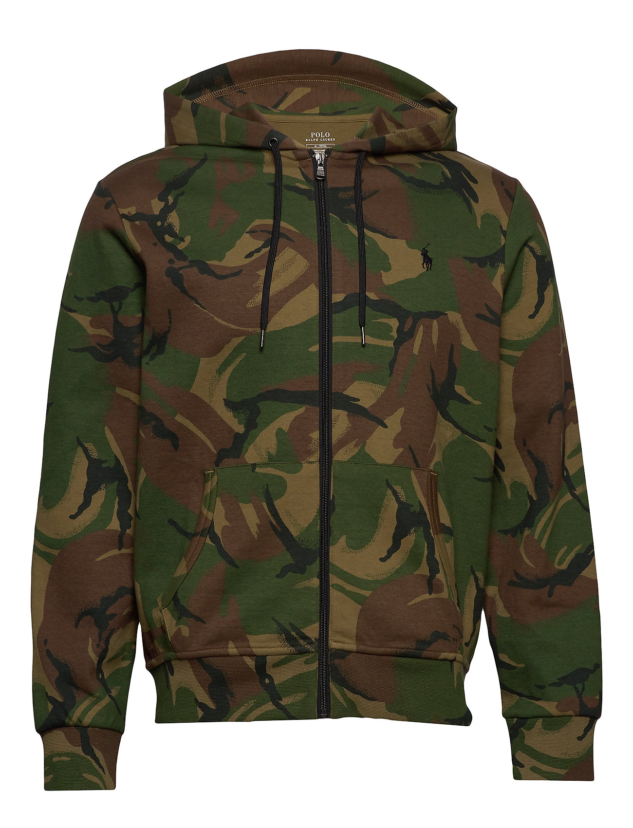 camo double hoodie