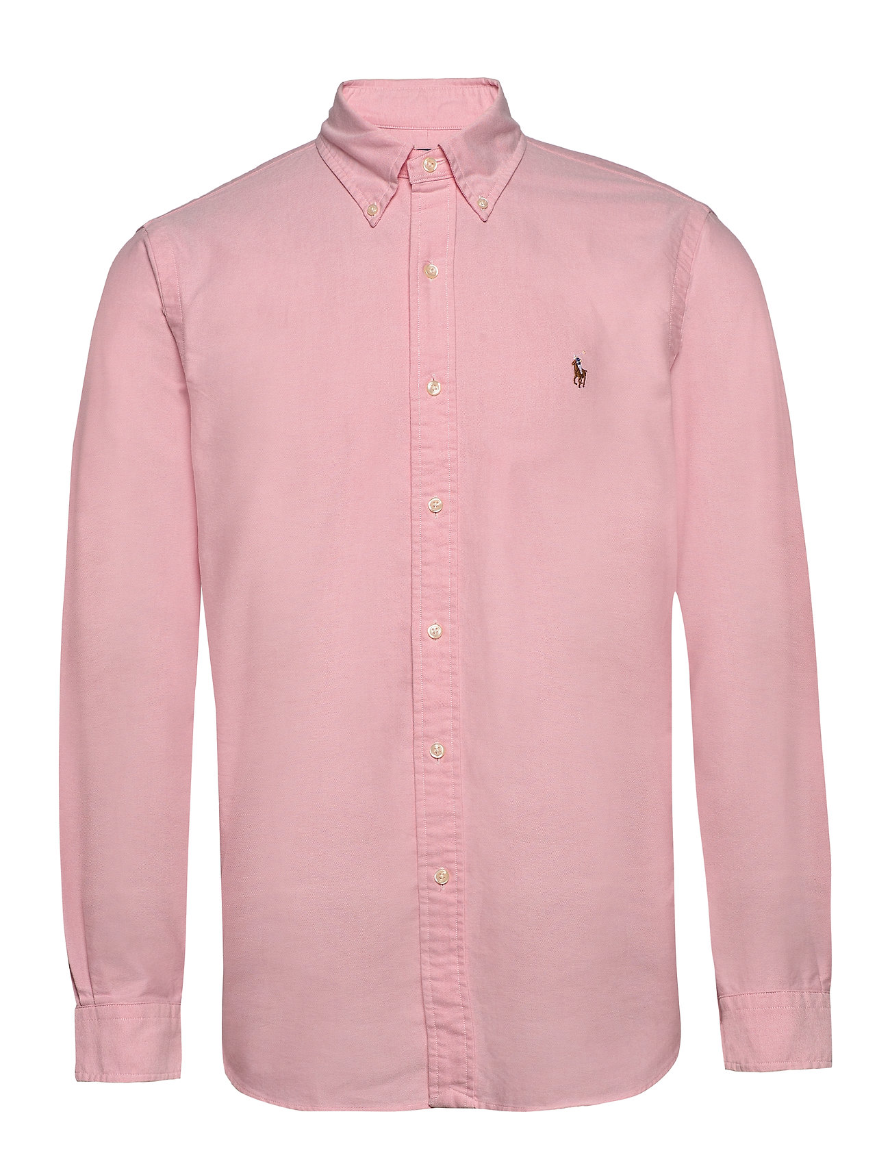 pink polo oxford shirt