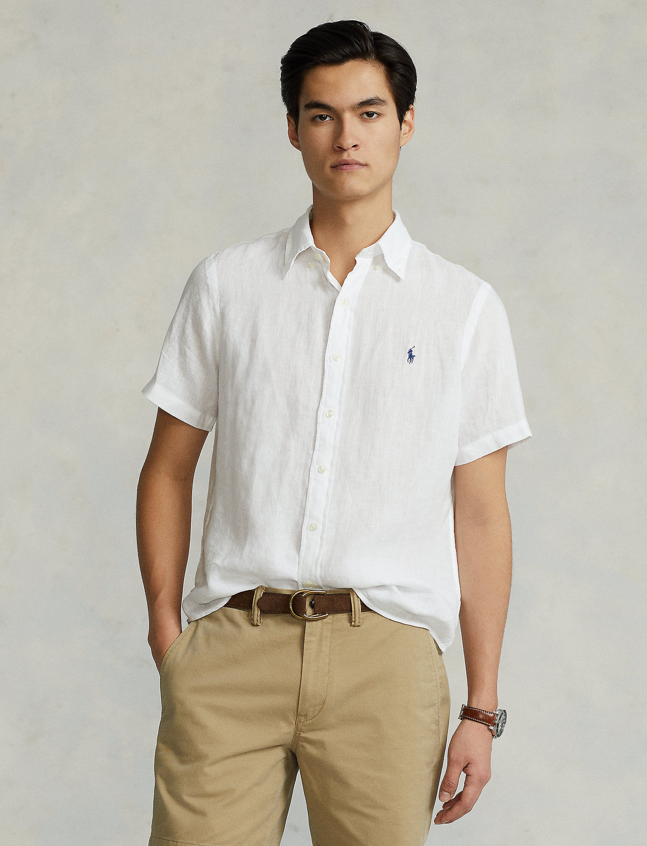 Polo Ralph Lauren Slim Fit Linen Shirt - Vacation essentials 