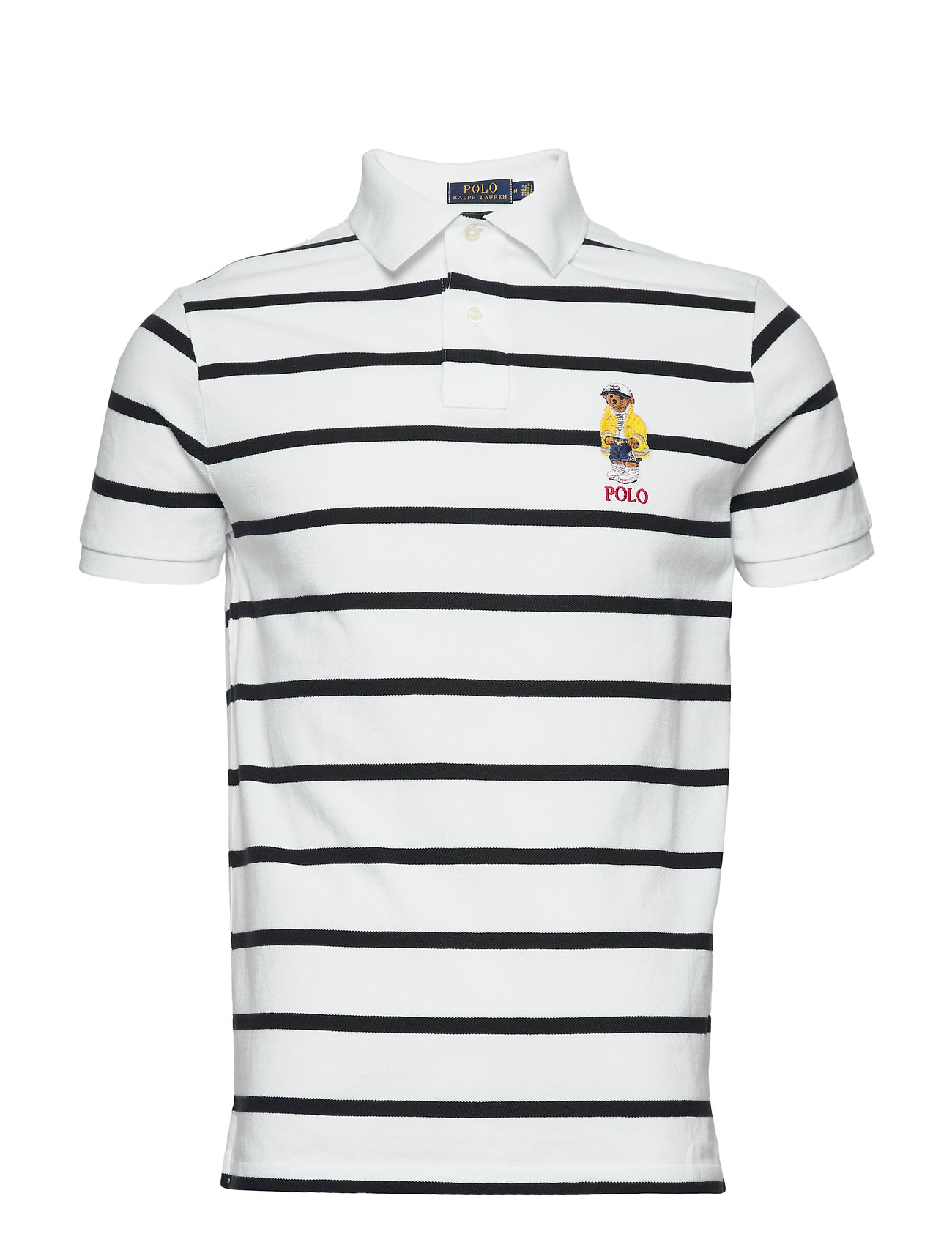 Polo Ralph Lauren Custom Slim Cp 93 Bear Polo White Cruise Navy 90 97 Large Selection Of Outlet Styles Booztlet Com