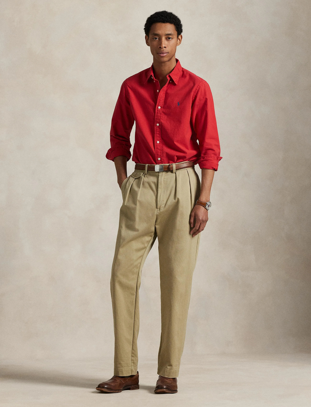 Polo Ralph Lauren Custom Fit Garment-dyed Oxford Shirt