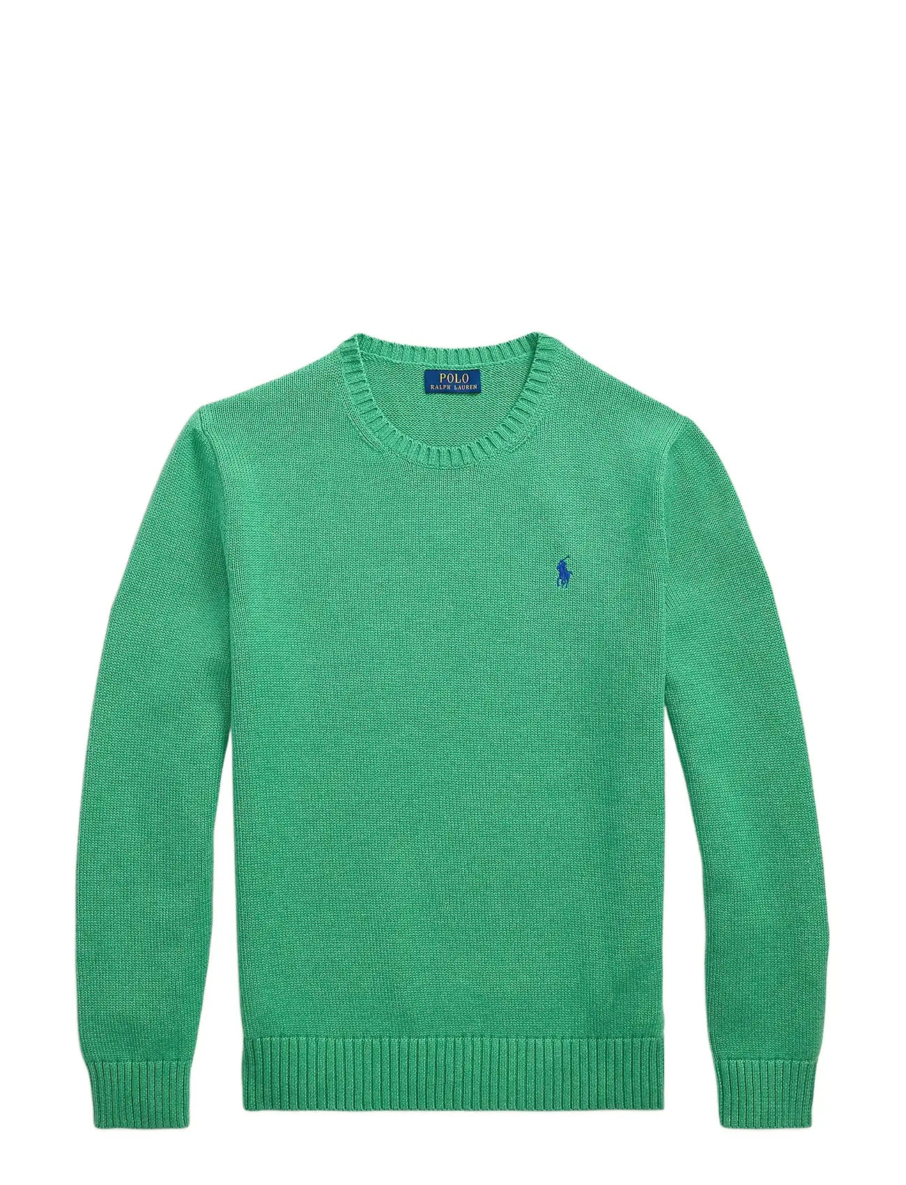 POLO RALPH LAUREN Baumwolle Crewneck Pullover Grün - S - Herren